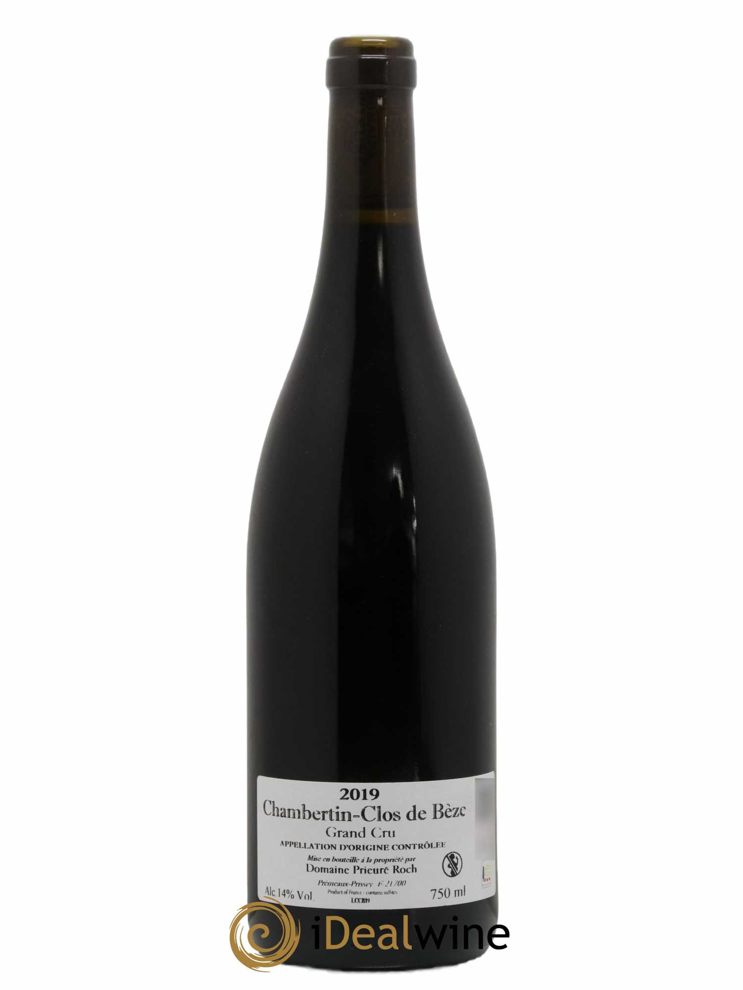 Chambertin Clos de Bèze Grand Cru Prieuré Roch 2019 - Lot de 1 bouteille - 1