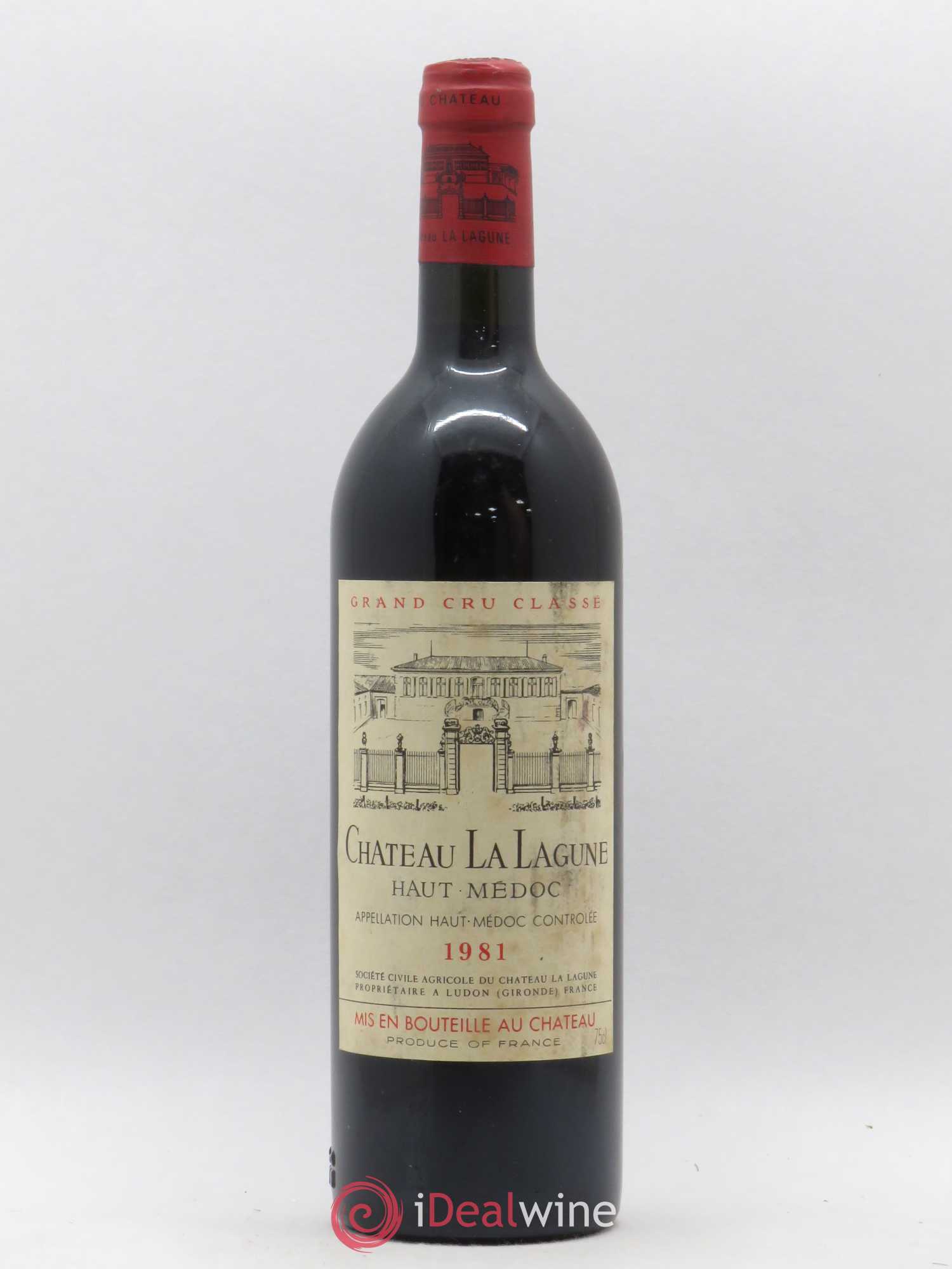 Château la Lagune 3ème Grand Cru Classé 1981 - Lot de 1 bouteille - 0