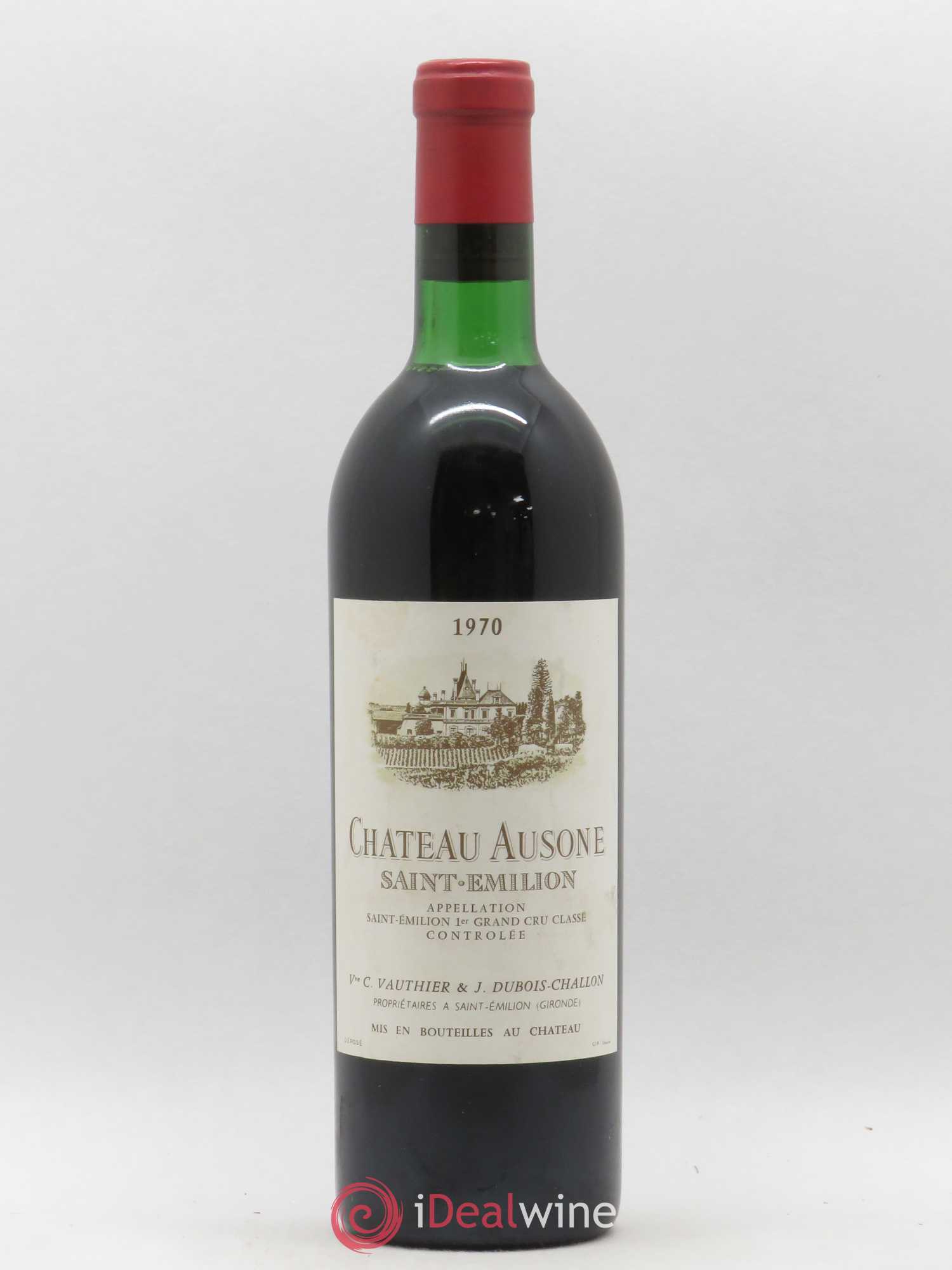 Château Ausone 1er Grand Cru Classé A 1970 - Lot de 1 bouteille - 0