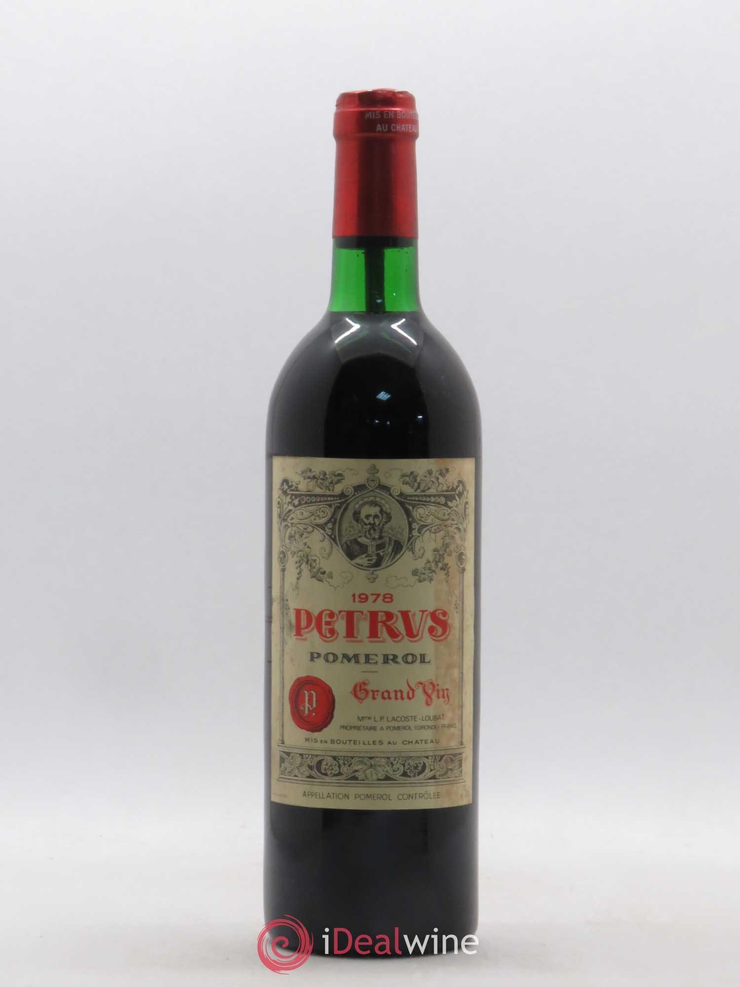Petrus 1978 - Lot de 1 bouteille - 0