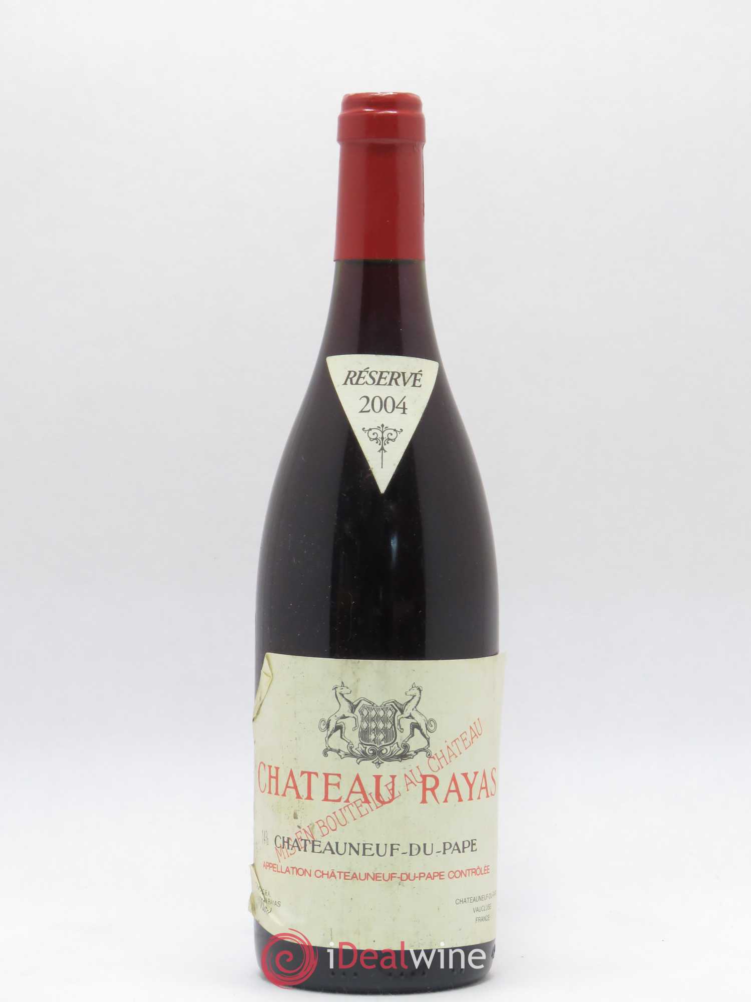 Châteauneuf-du-Pape Château Rayas Emmanuel Reynaud 2004 - Lot de 1 bouteille - 0