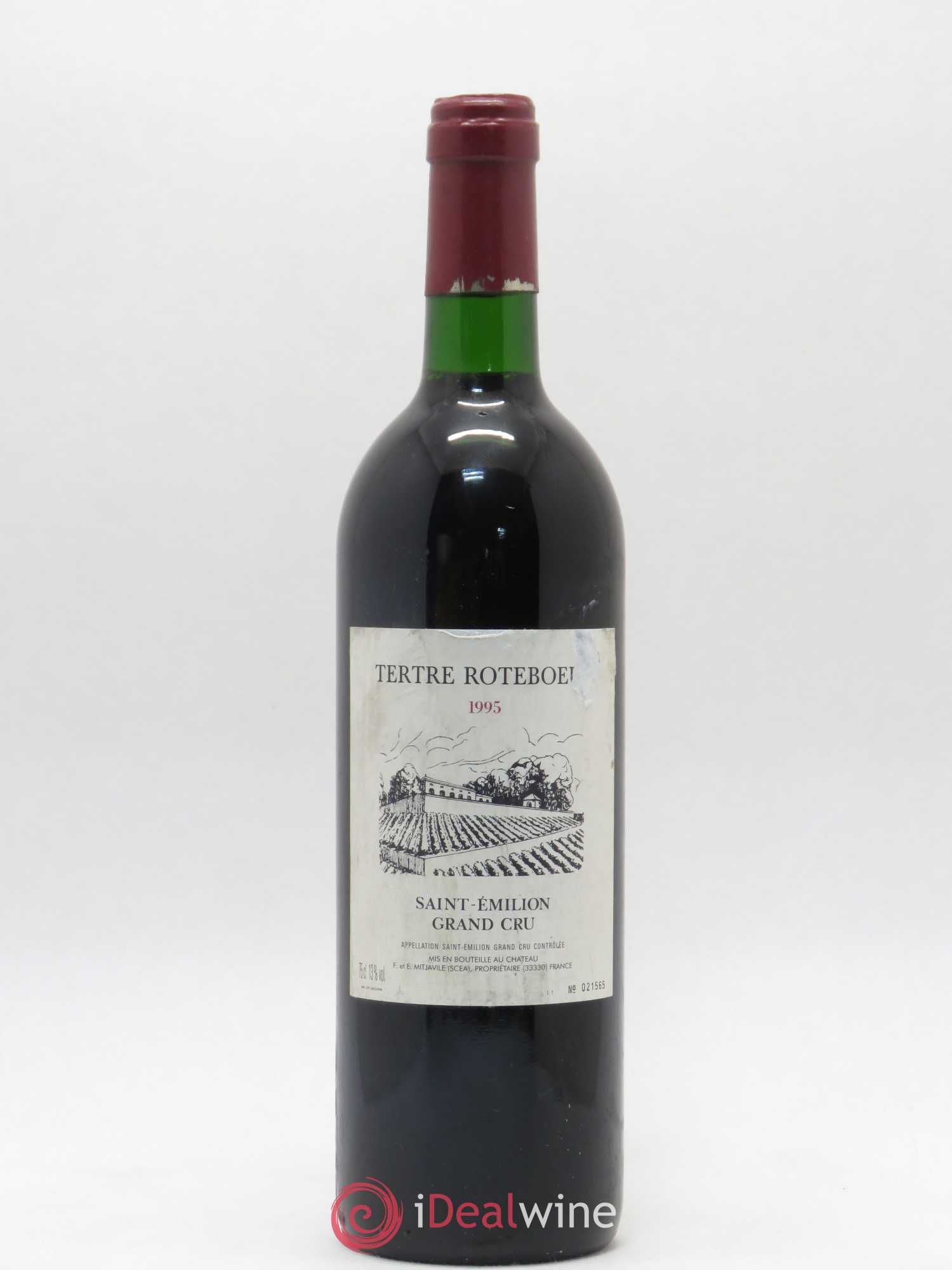 Château Tertre Roteboeuf 1995 - Lot de 1 bouteille - 0