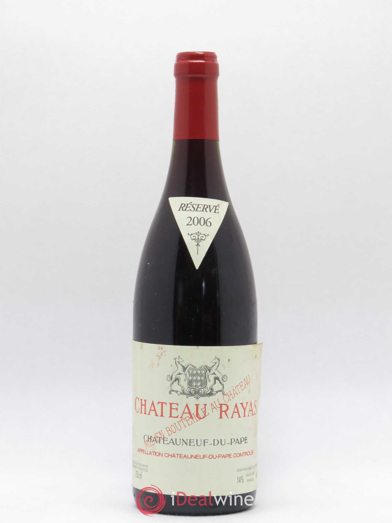 Châteauneuf-du-Pape Château Rayas Emmanuel Reynaud 2006 - Lot de 1 bouteille - 0