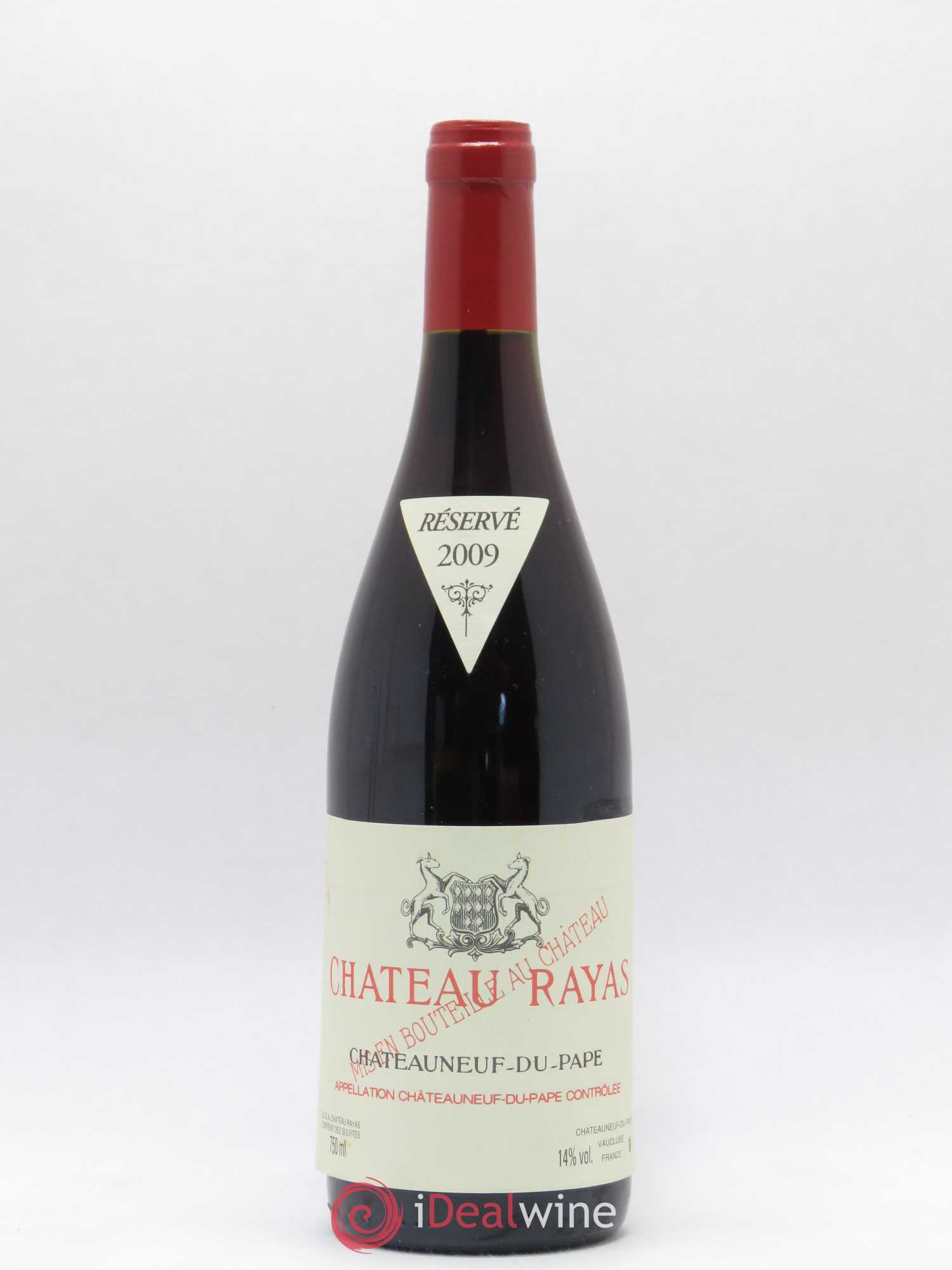 Châteauneuf-du-Pape Château Rayas Emmanuel Reynaud 2009 - Lot de 1 bouteille - 0