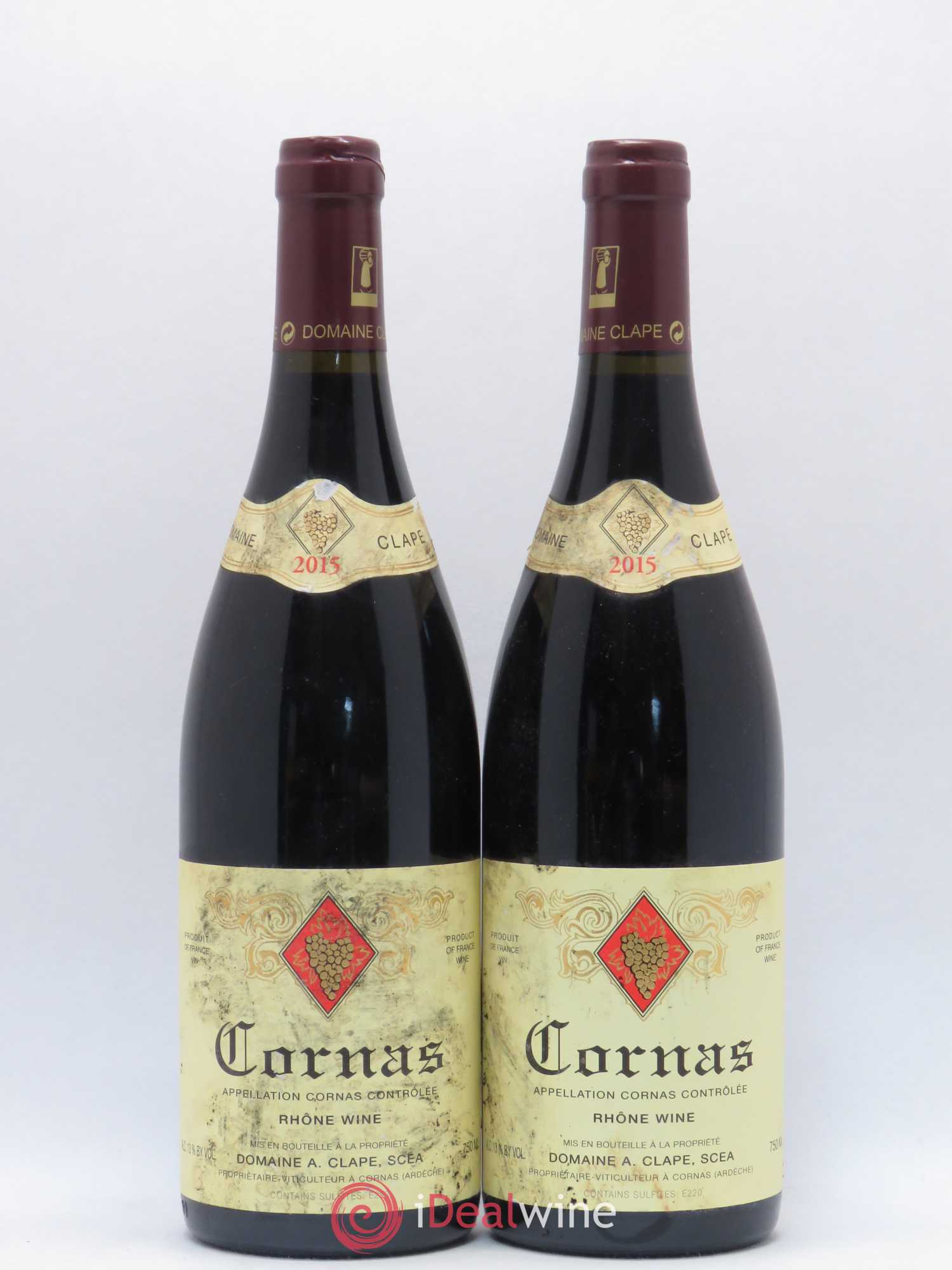 Cornas Auguste Clape 2015 - Lot de 2 bouteilles - 0
