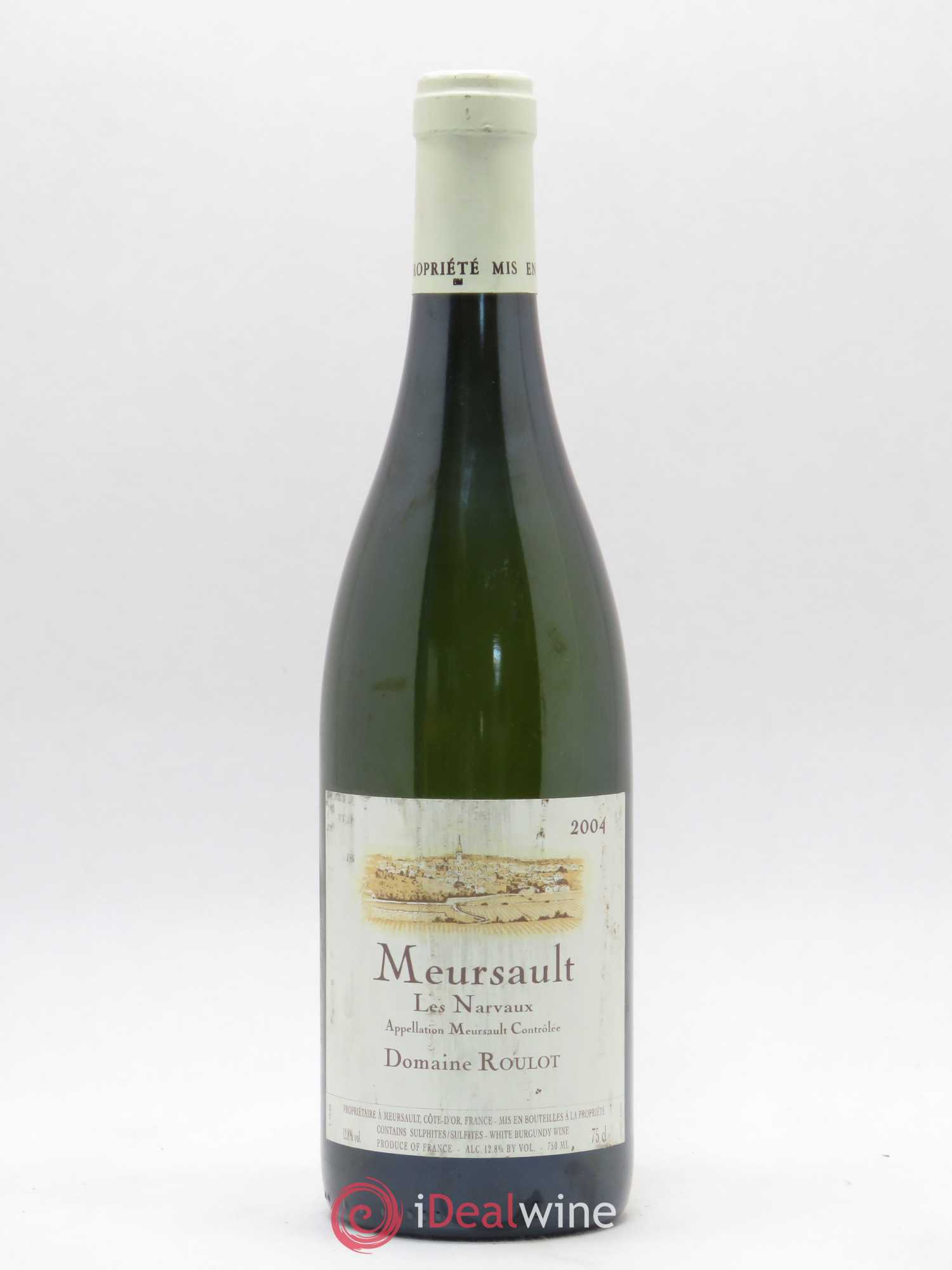 Meursault Les Narvaux Roulot (Domaine) 2004 - Lot de 1 bouteille - 0