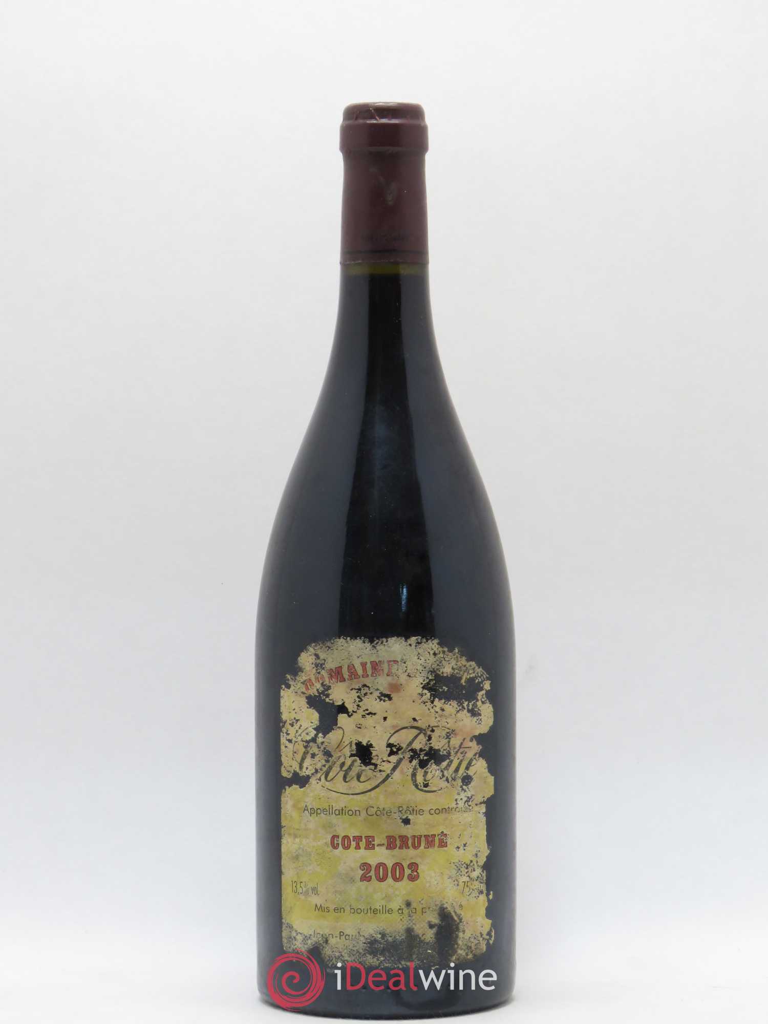 Côte-Rôtie Côte Brune Jamet (Domaine) 2003 - Lot de 1 bouteille - 0