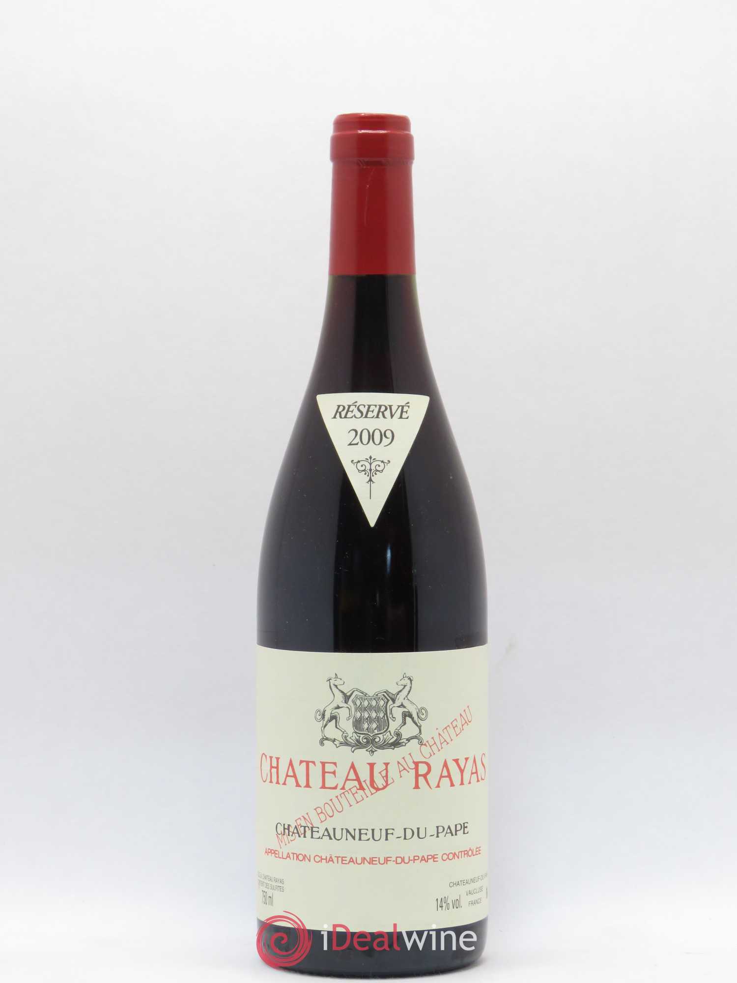 Châteauneuf-du-Pape Château Rayas Emmanuel Reynaud 2009 - Lot de 1 bouteille - 0