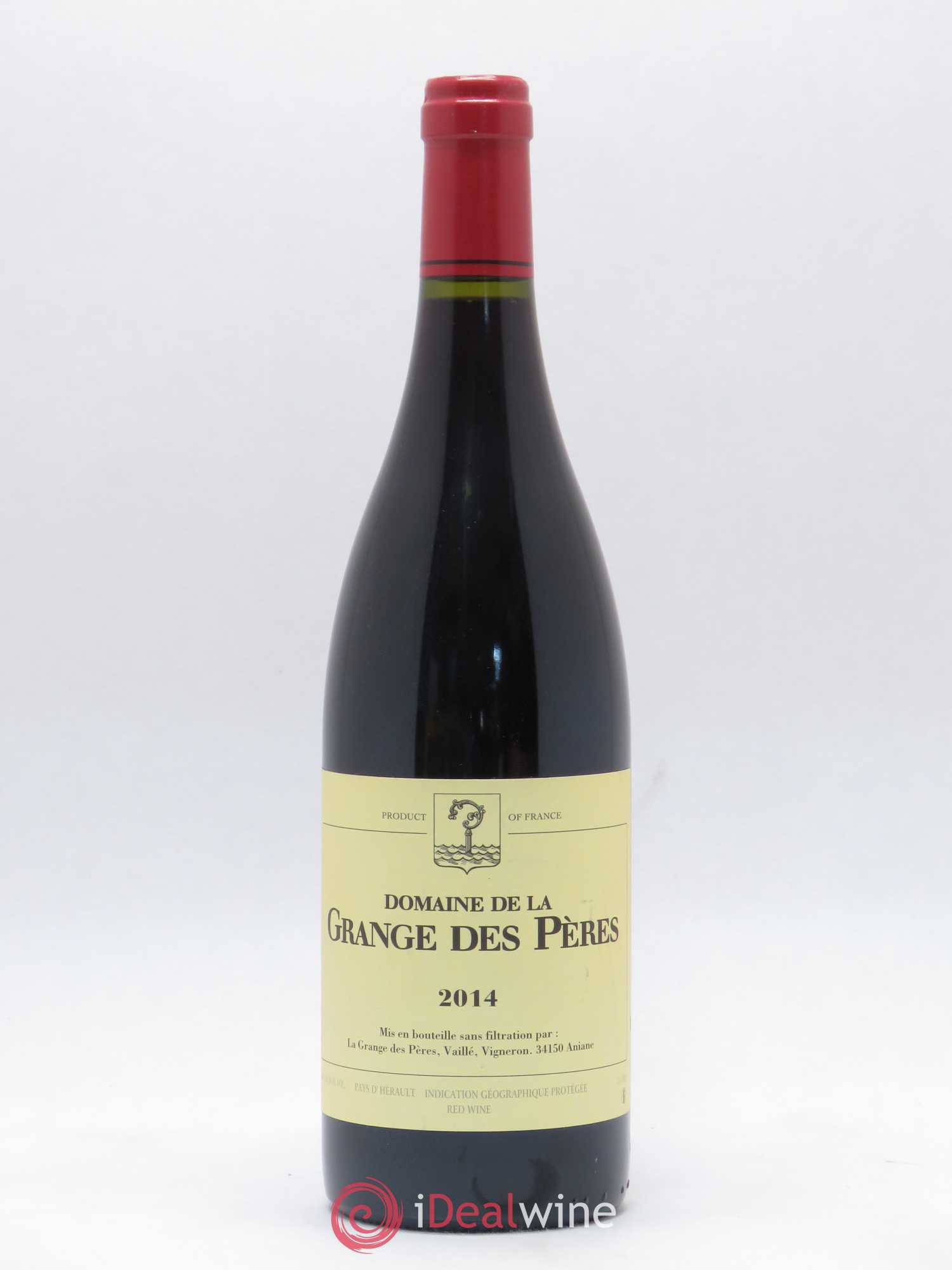 Pays d'Hérault Grange des Pères Laurent Vaillé 2014 - Lot de 1 bouteille - 0