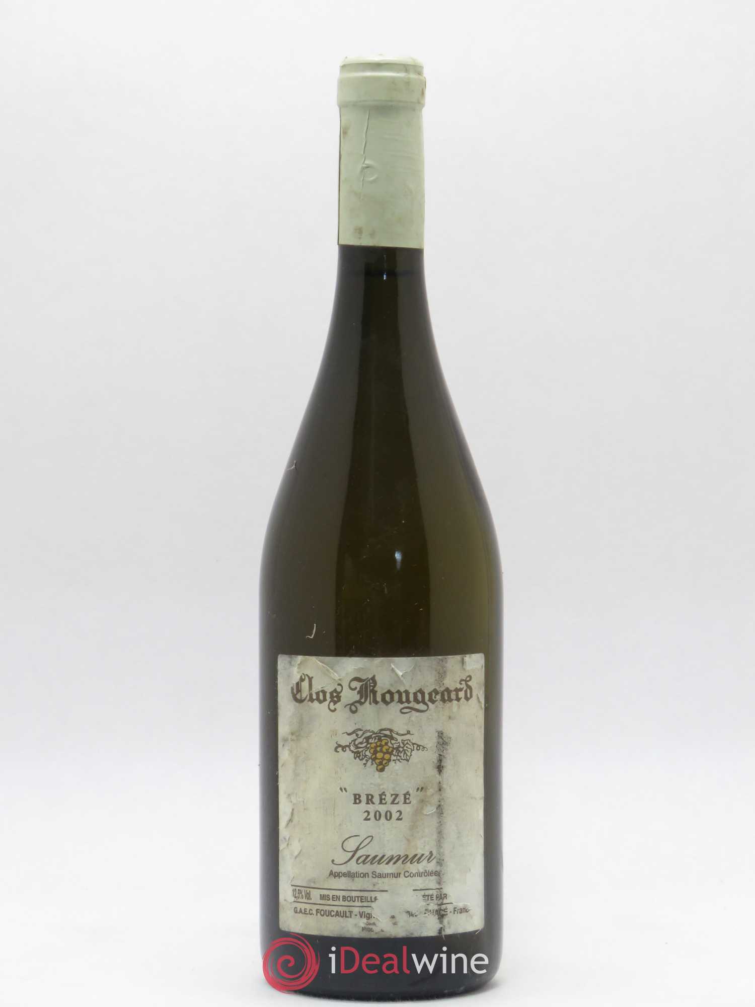 Saumur Brézé Clos Rougeard 2002 - Posten von 1 Flasche - 0