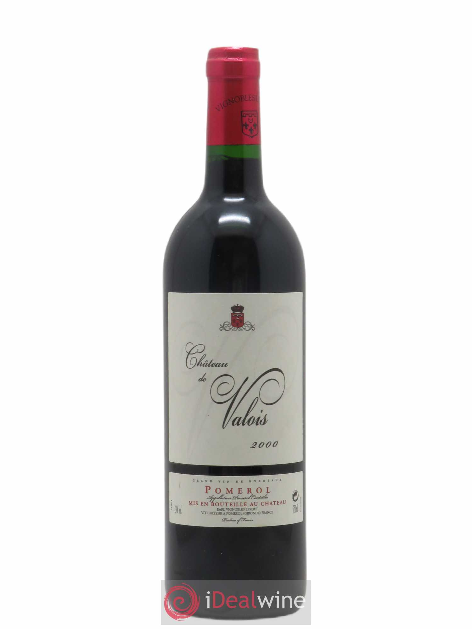 Château de Valois 2000 - Lot de 1 bouteille - 0