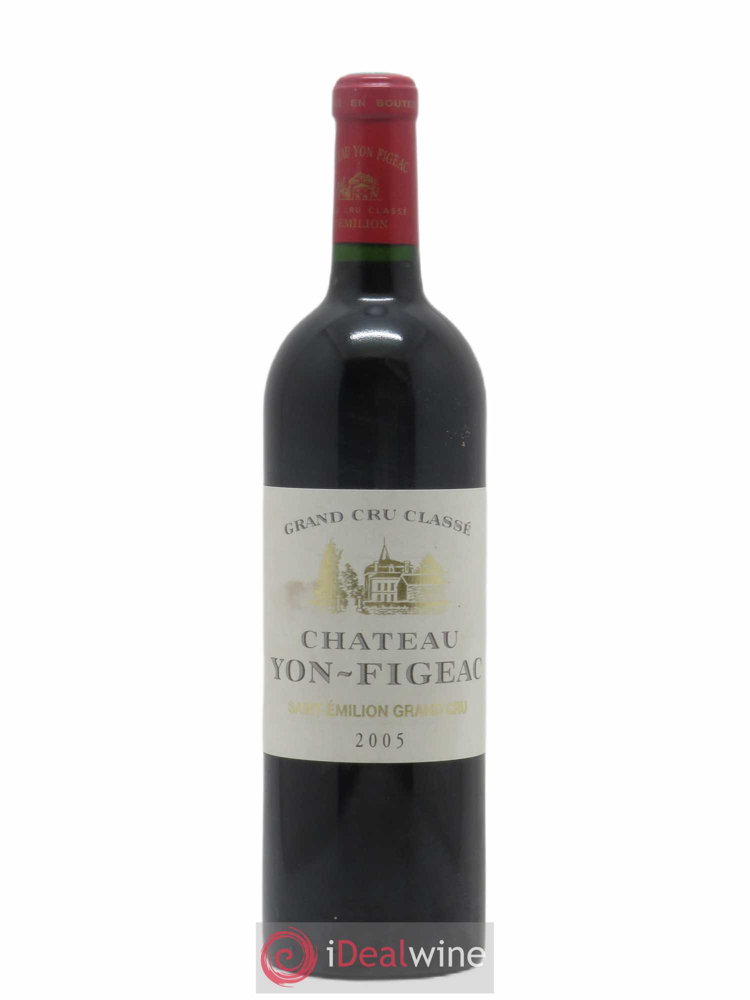 Château Yon Figeac Grand Cru Classé 2005 - Lot de 1 bouteille - 0