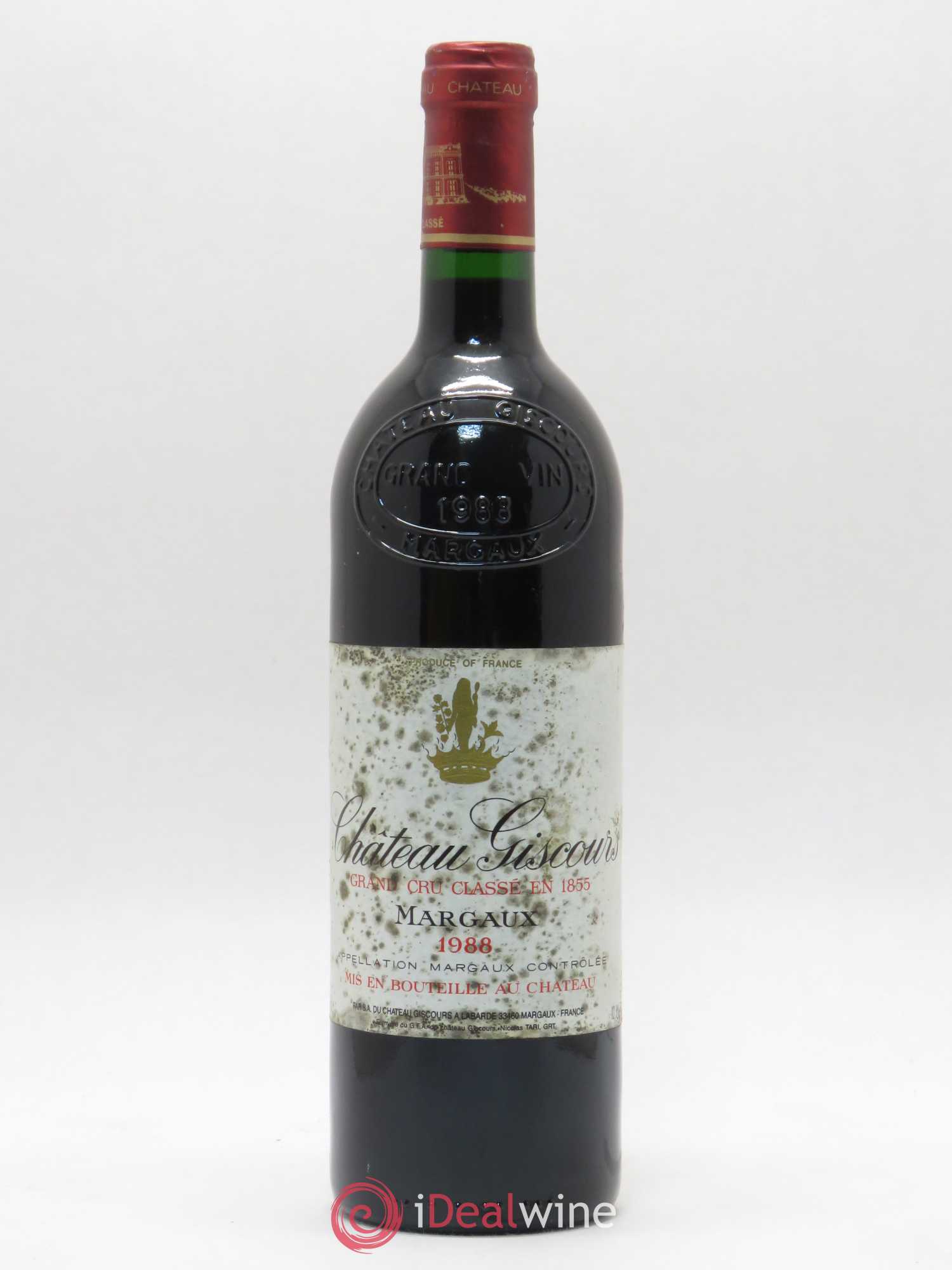 Château Giscours 3ème Grand Cru Classé 1988 - Lot de 1 bouteille - 0