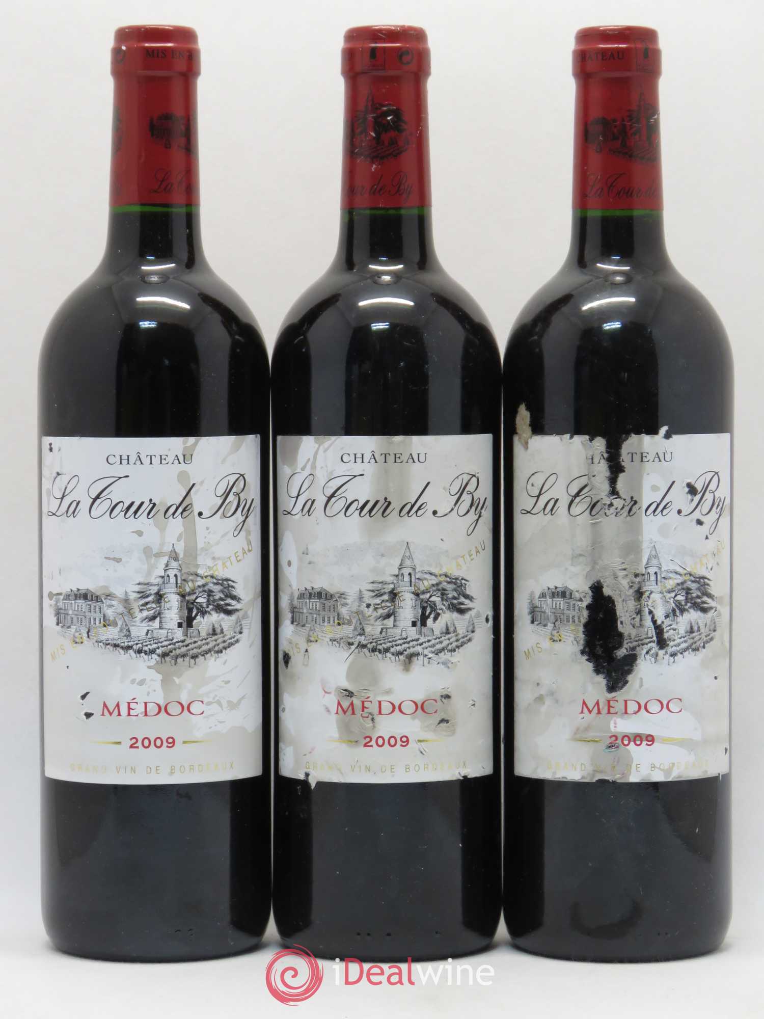 Château La Tour de By Cru Bourgeois 2009 - Lot de 6 bouteilles - 1