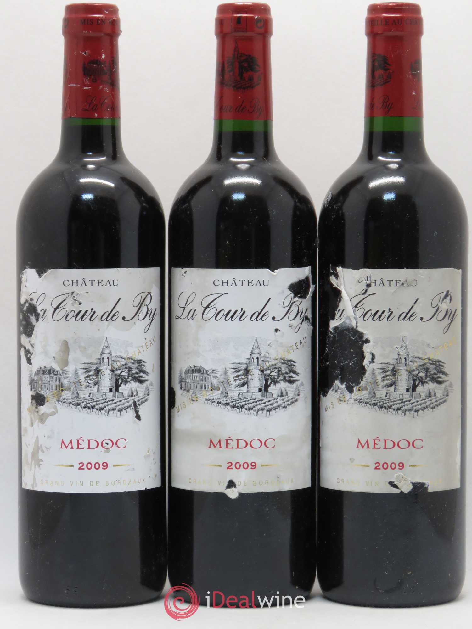 Château La Tour de By Cru Bourgeois 2009 - Lot de 6 bouteilles - 1