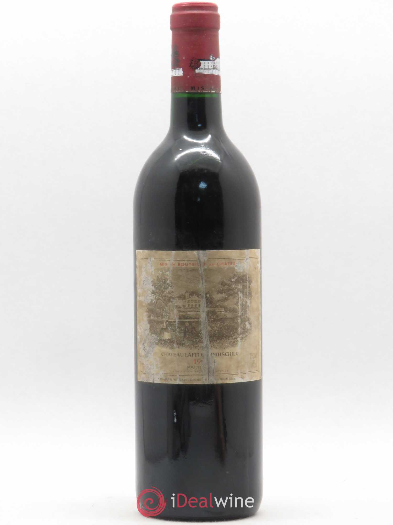 Château Lafite Rothschild 1er Grand Cru Classé 1992 - Lot de 1 bouteille - 0
