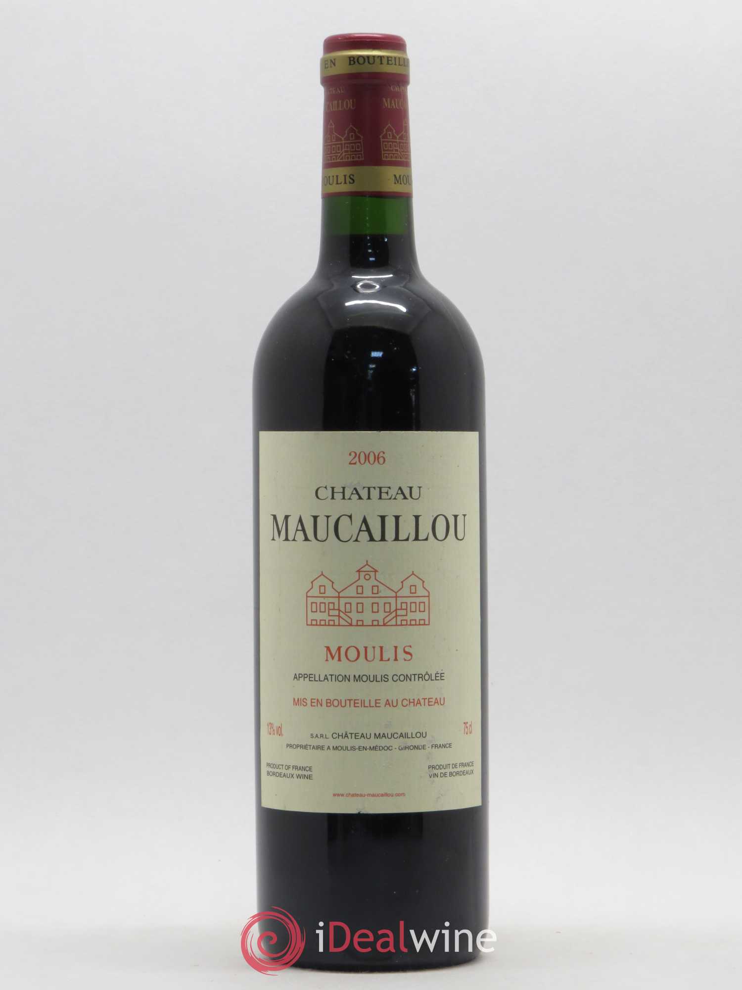 Château Maucaillou 2006 - Lot de 1 bouteille - 0