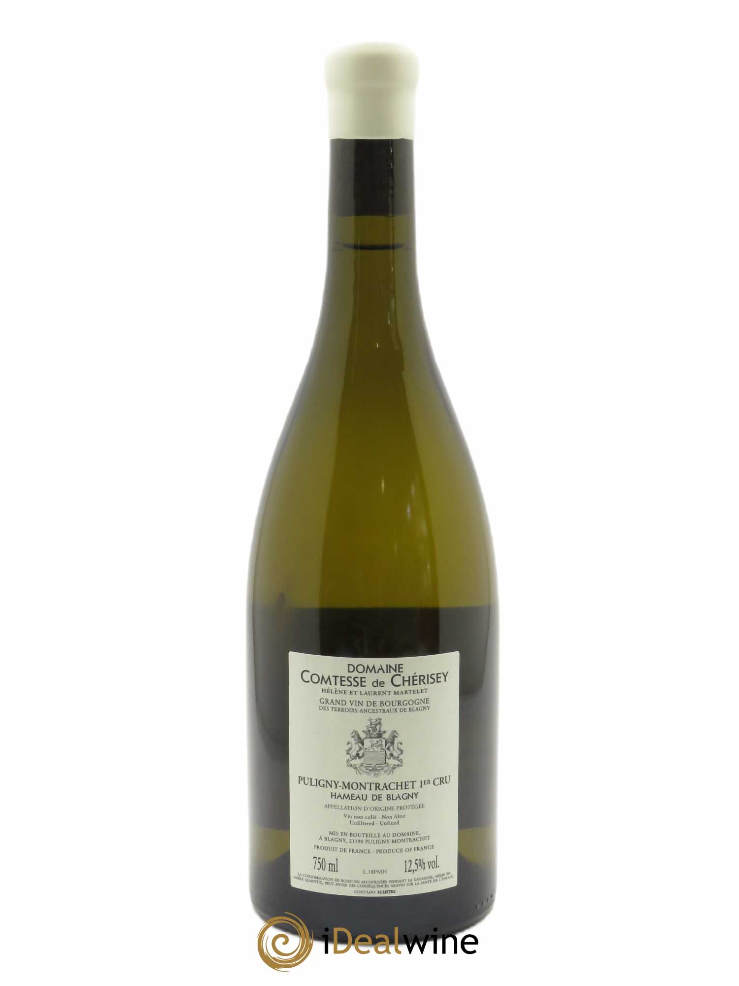 Puligny-Montrachet 1er Cru Hameau de Blagny Martelet de Cherisey (Domaine) 2018 - Lot de 1 bouteille - 1