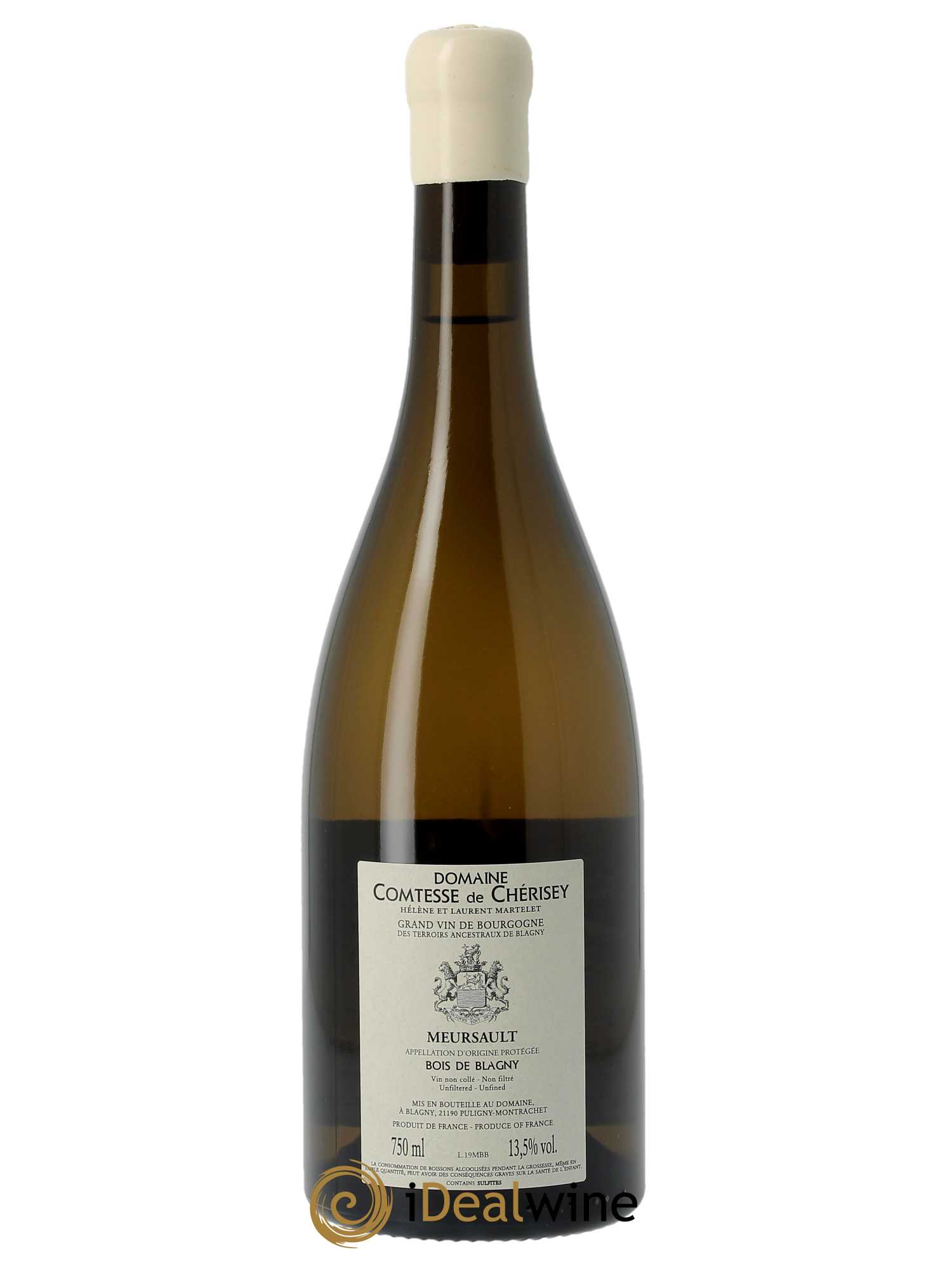 Meursault Bois de Blagny Martelet de Cherisey (Domaine) 2019 - Lot of 1 bottle - 1