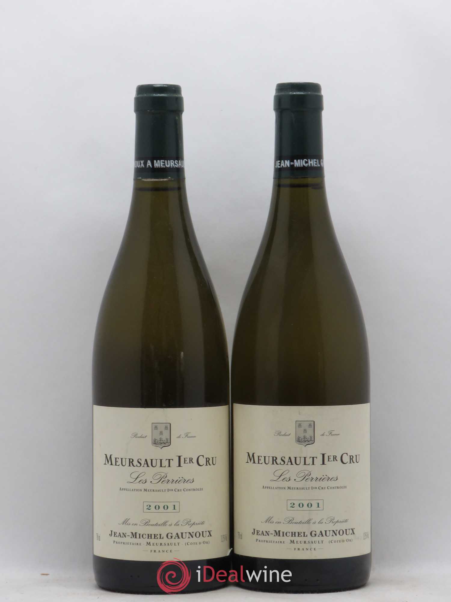 Meursault 1er Cru Les Perrieres Jean Michel Gaunoux 2001 - Posten von 2 Flaschen - 0