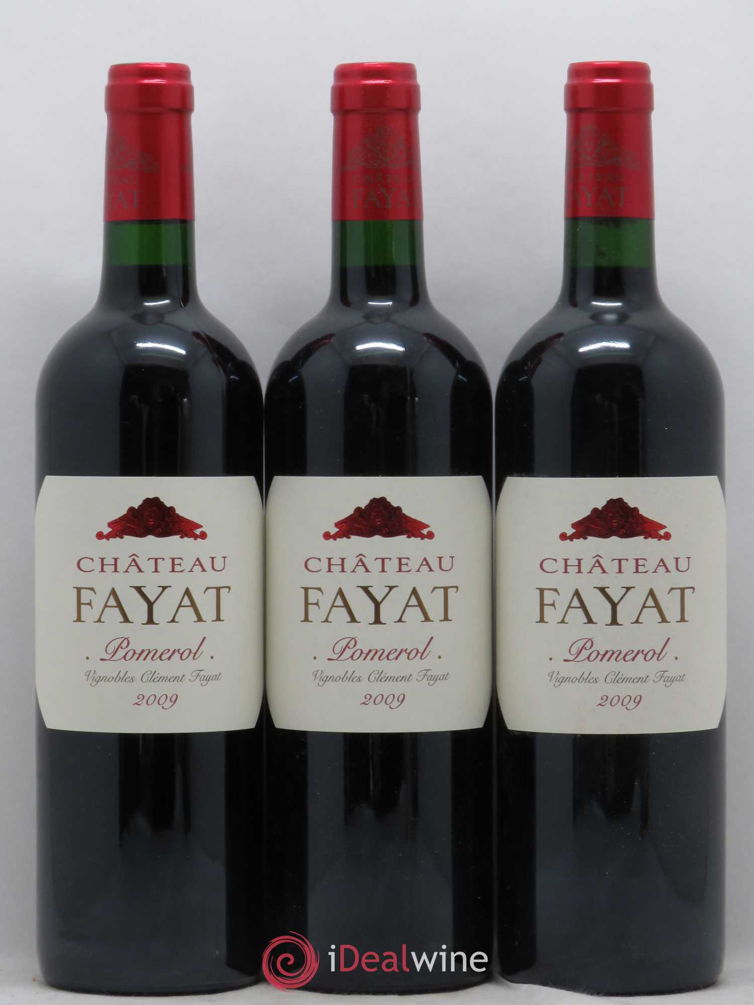 Pomerol Château Fayat 2009 - Lot de 6 bouteilles - 1