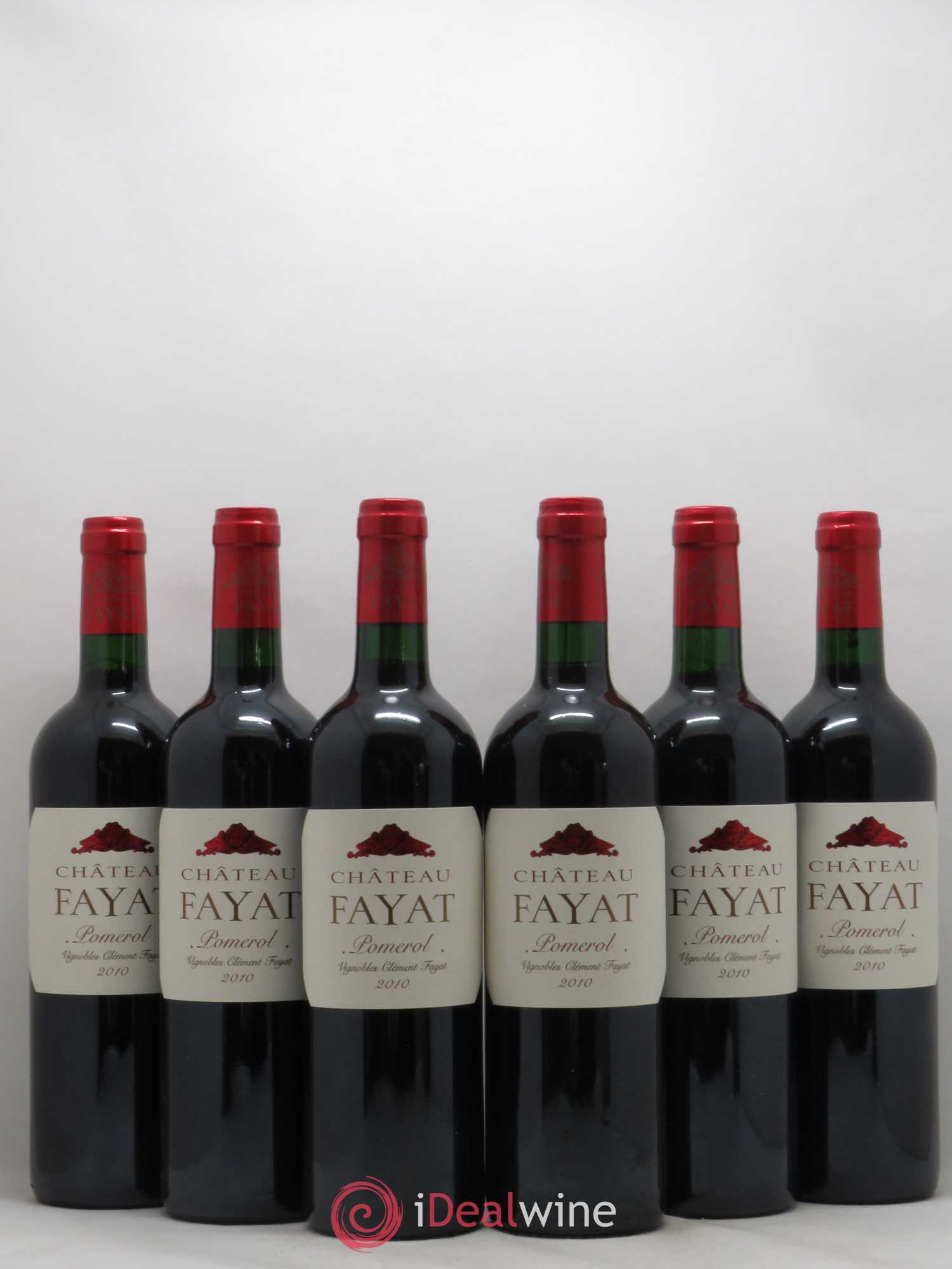 Pomerol Château Fayat 2010 - Posten von 6 Flaschen - 0