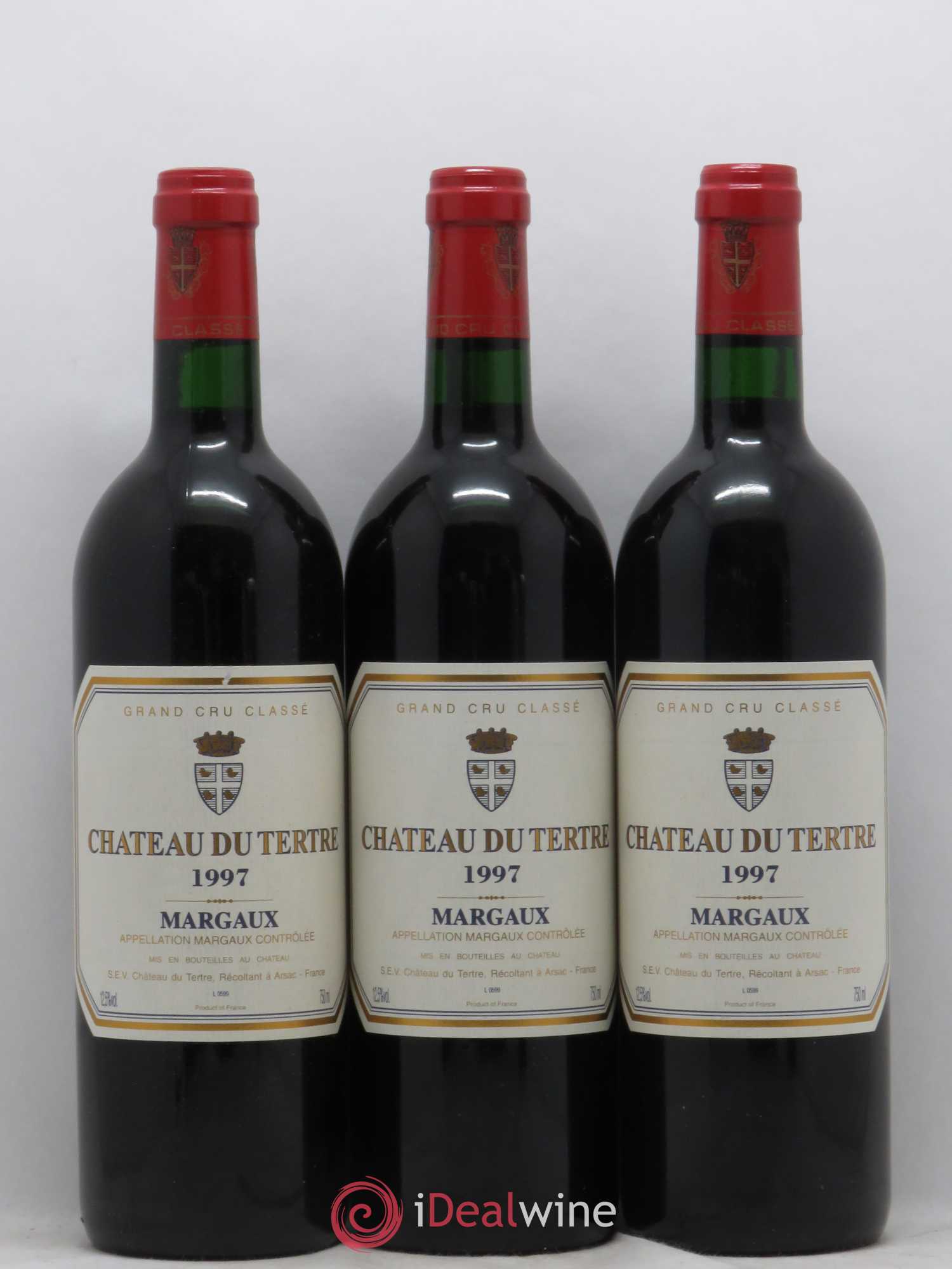 Château du Tertre 5ème Grand Cru Classé 1997 - Lot de 6 bouteilles - 1