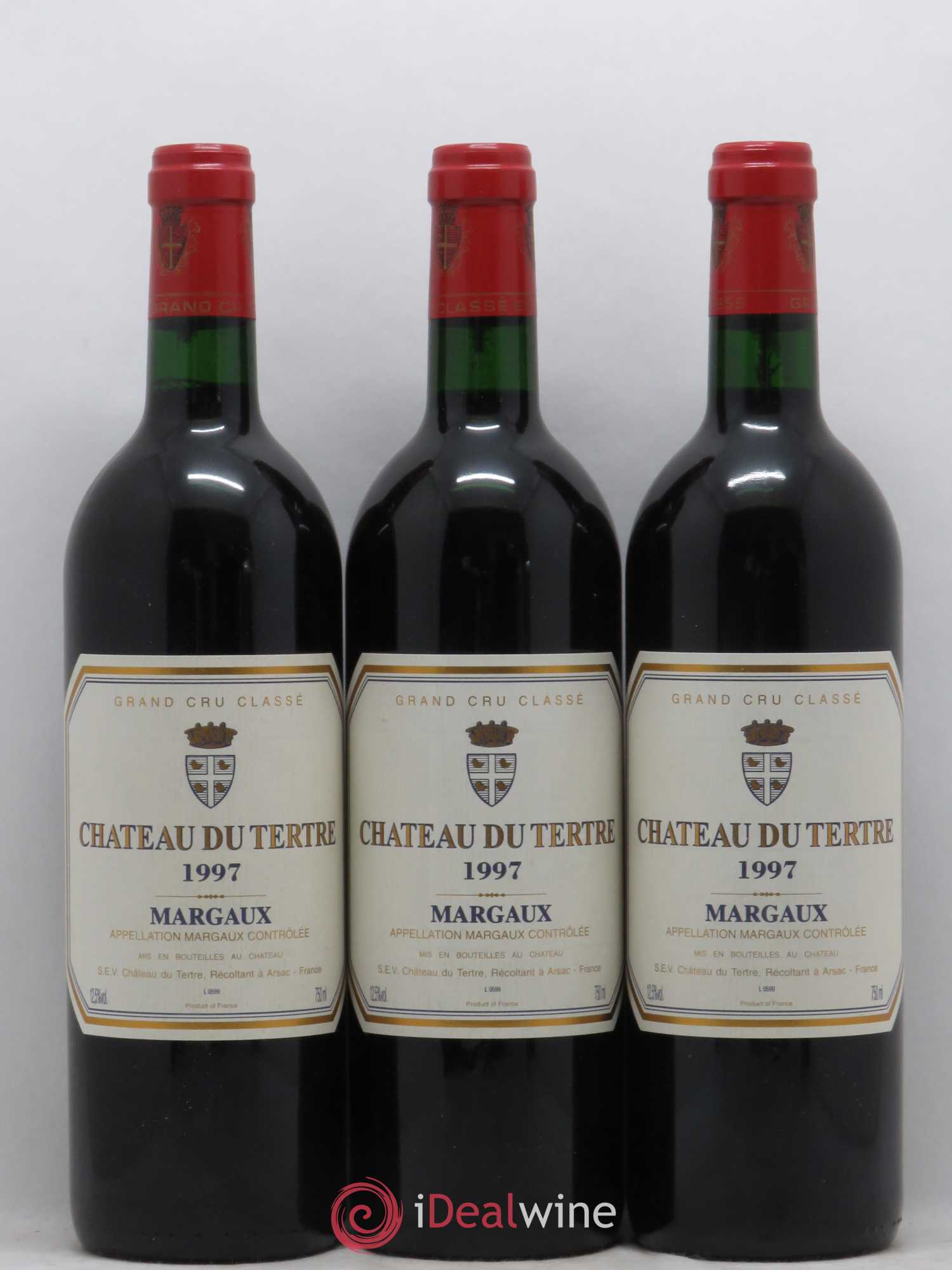 Château du Tertre 5ème Grand Cru Classé 1997 - Lot de 6 bouteilles - 2