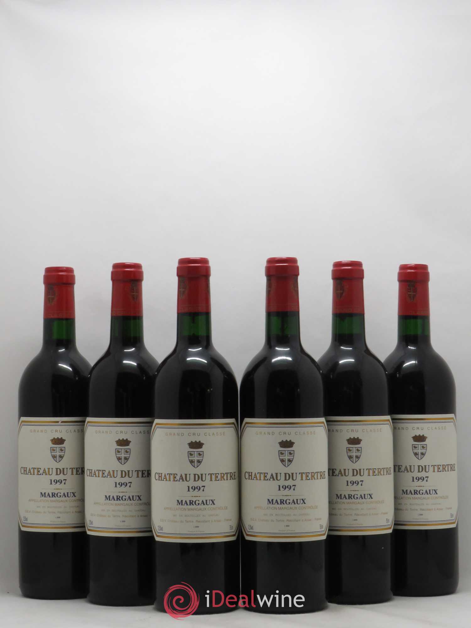 Château du Tertre 5ème Grand Cru Classé 1997 - Lot de 6 bouteilles - 0