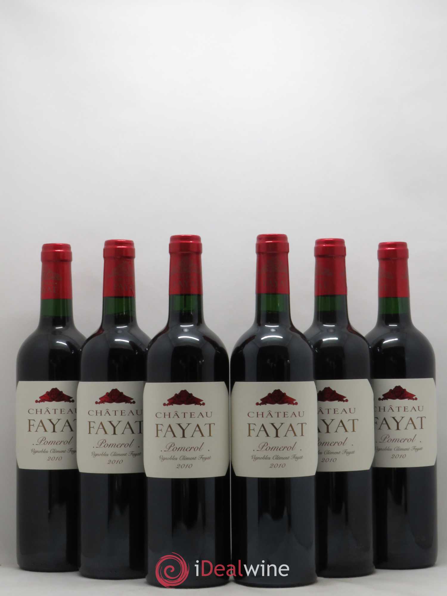Pomerol Château Fayat 2010 - Posten von 6 Flaschen - 0
