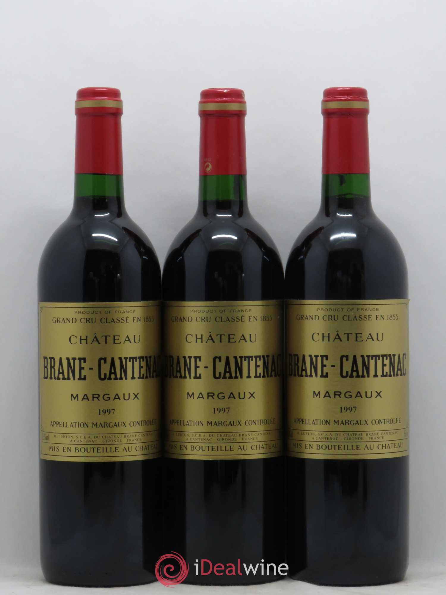Château Brane Cantenac 2ème Grand Cru Classé 1997 - Lot de 6 bouteilles - 1