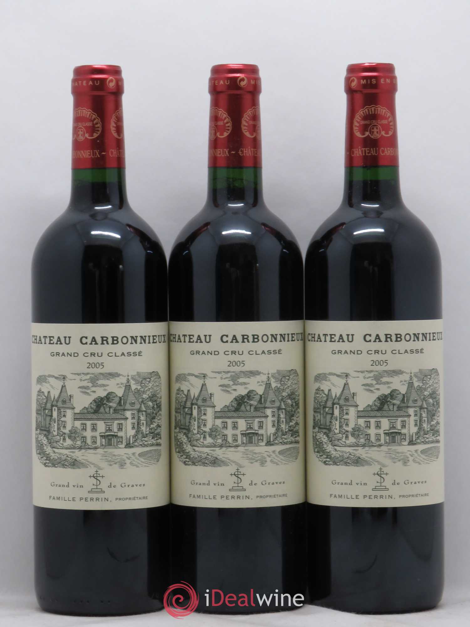 Château Carbonnieux Cru Classé de Graves 2005 - Lot de 6 bouteilles - 1