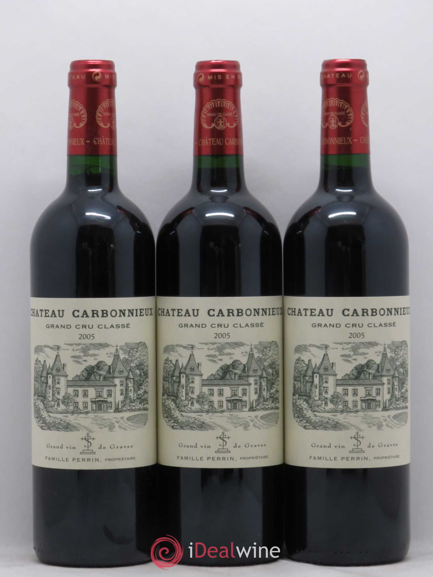 Château Carbonnieux Cru Classé de Graves 2005 - Lot de 6 bouteilles - 2