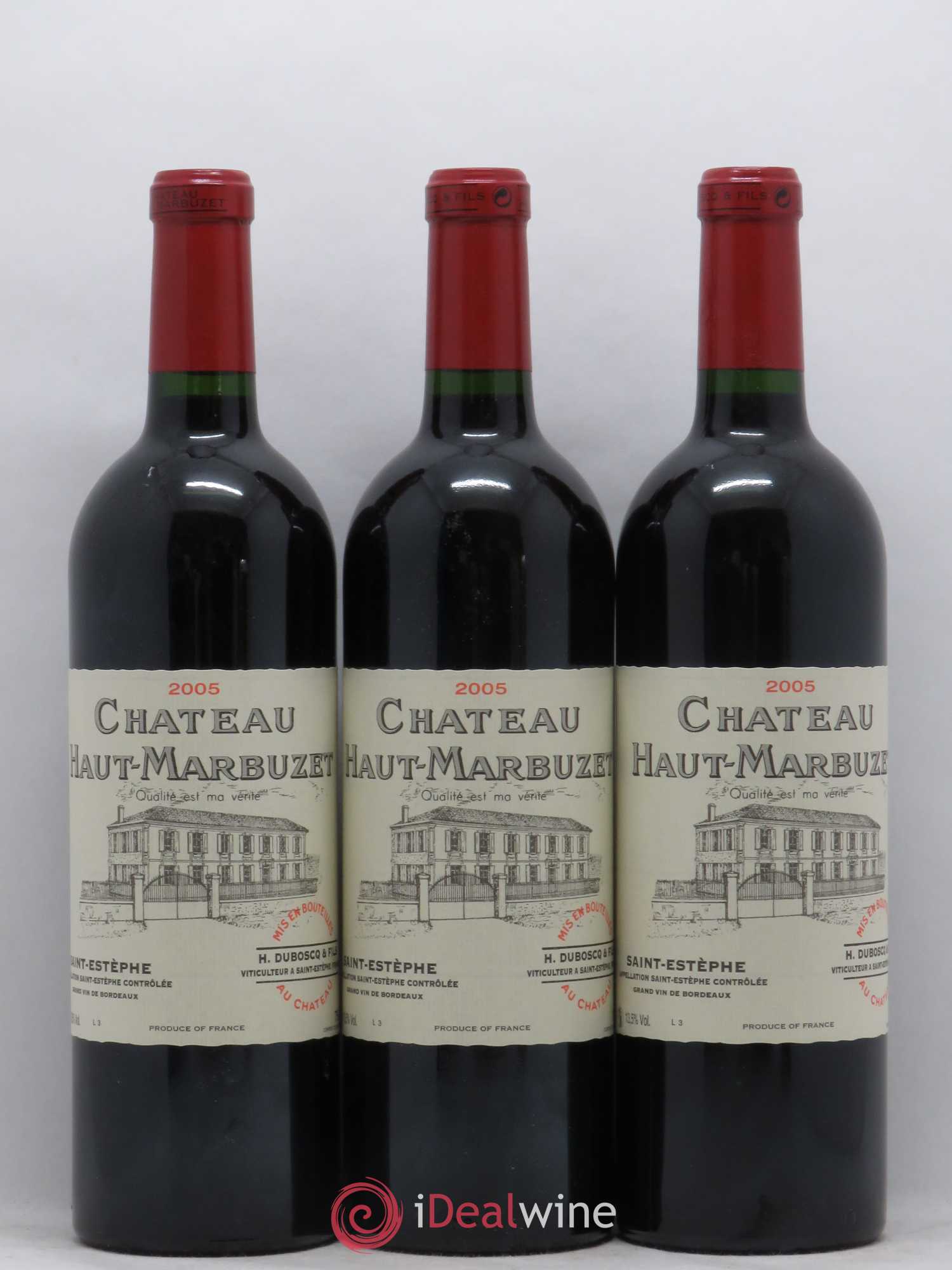 Château Haut Marbuzet 2005 - Lot de 6 bouteilles - 2