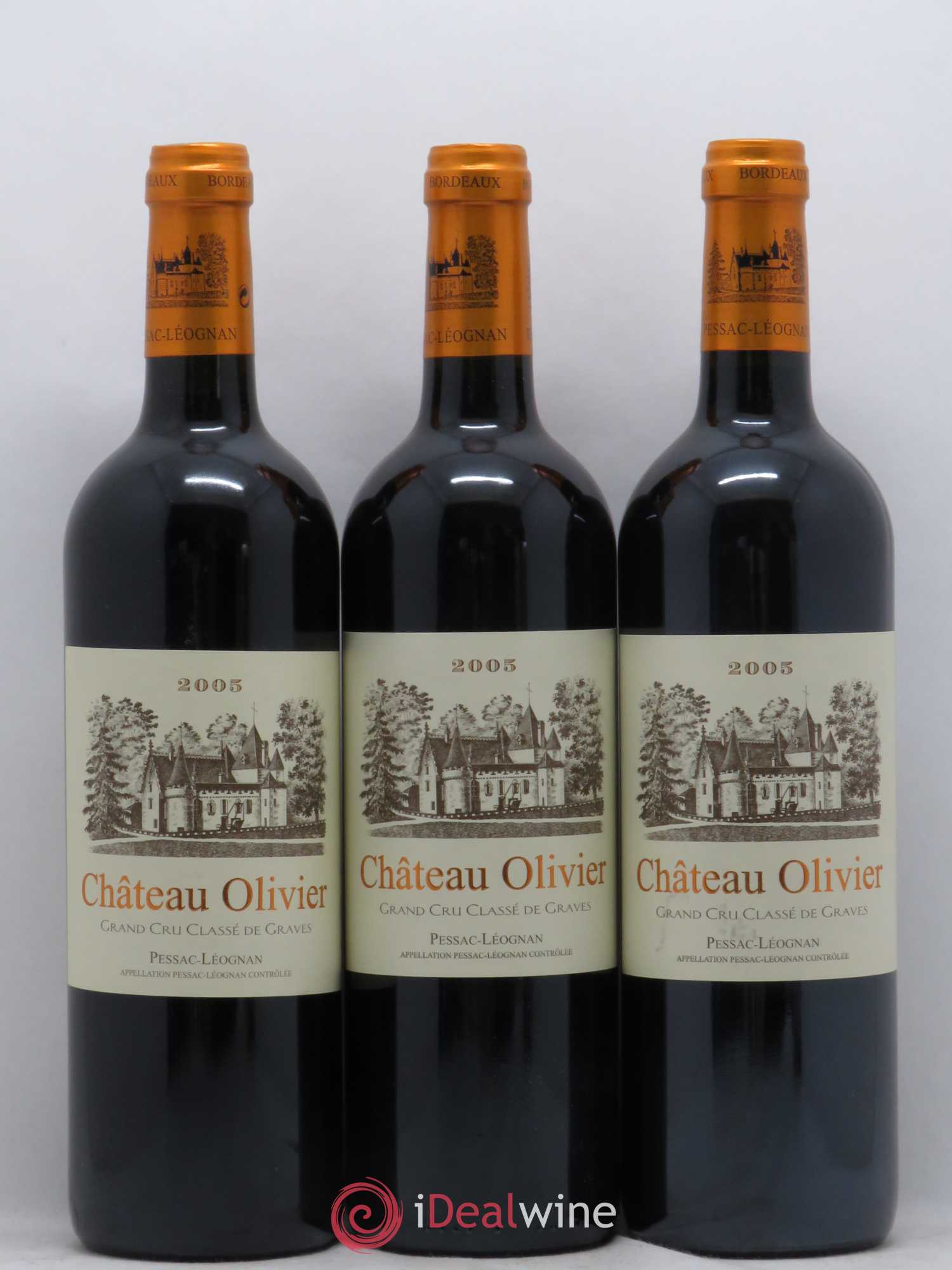 Château Olivier Cru Classé de Graves 2005 - Lot de 6 bouteilles - 1