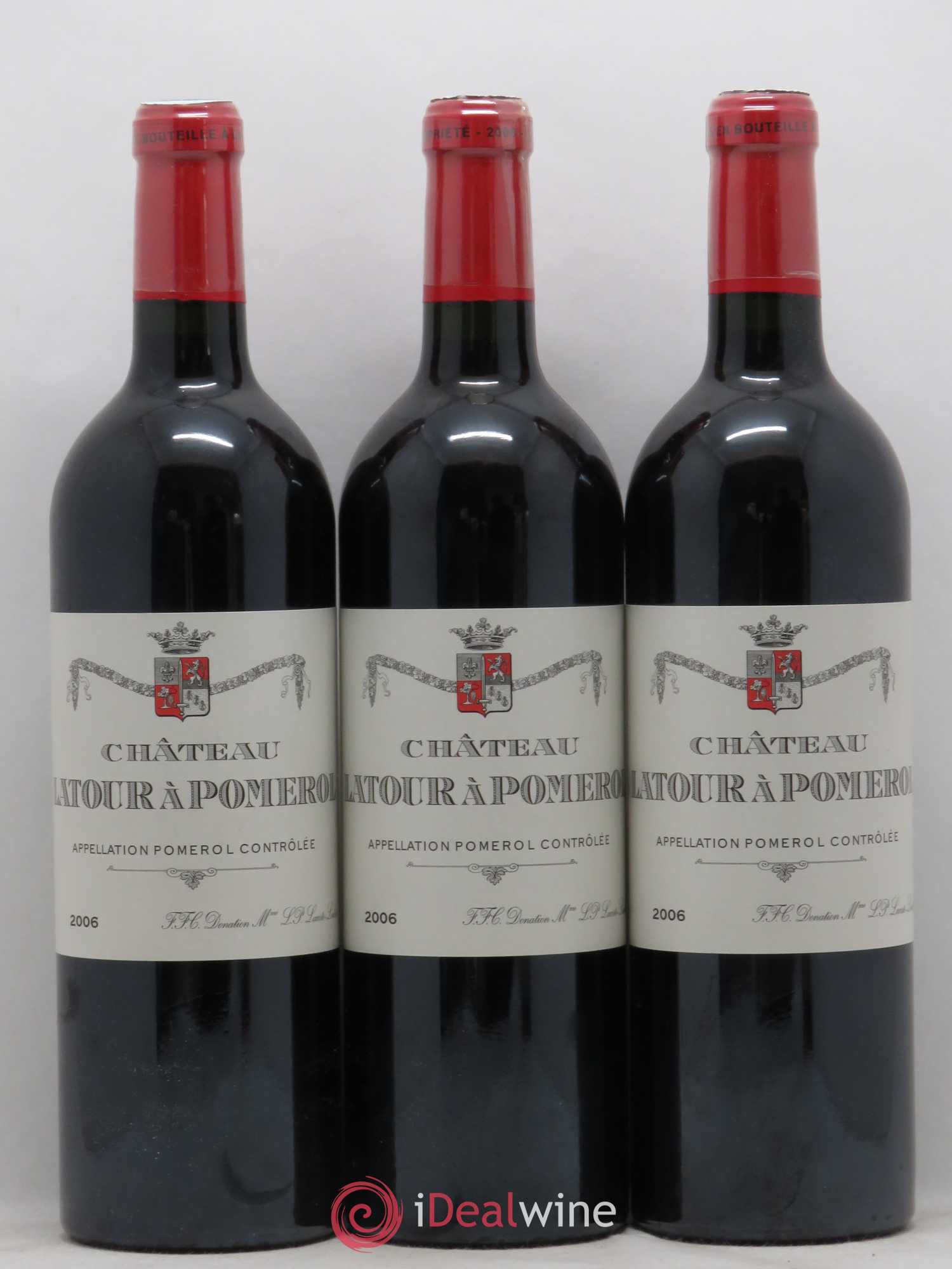 Château Latour à Pomerol 2006 - Lot de 12 bouteilles - 1