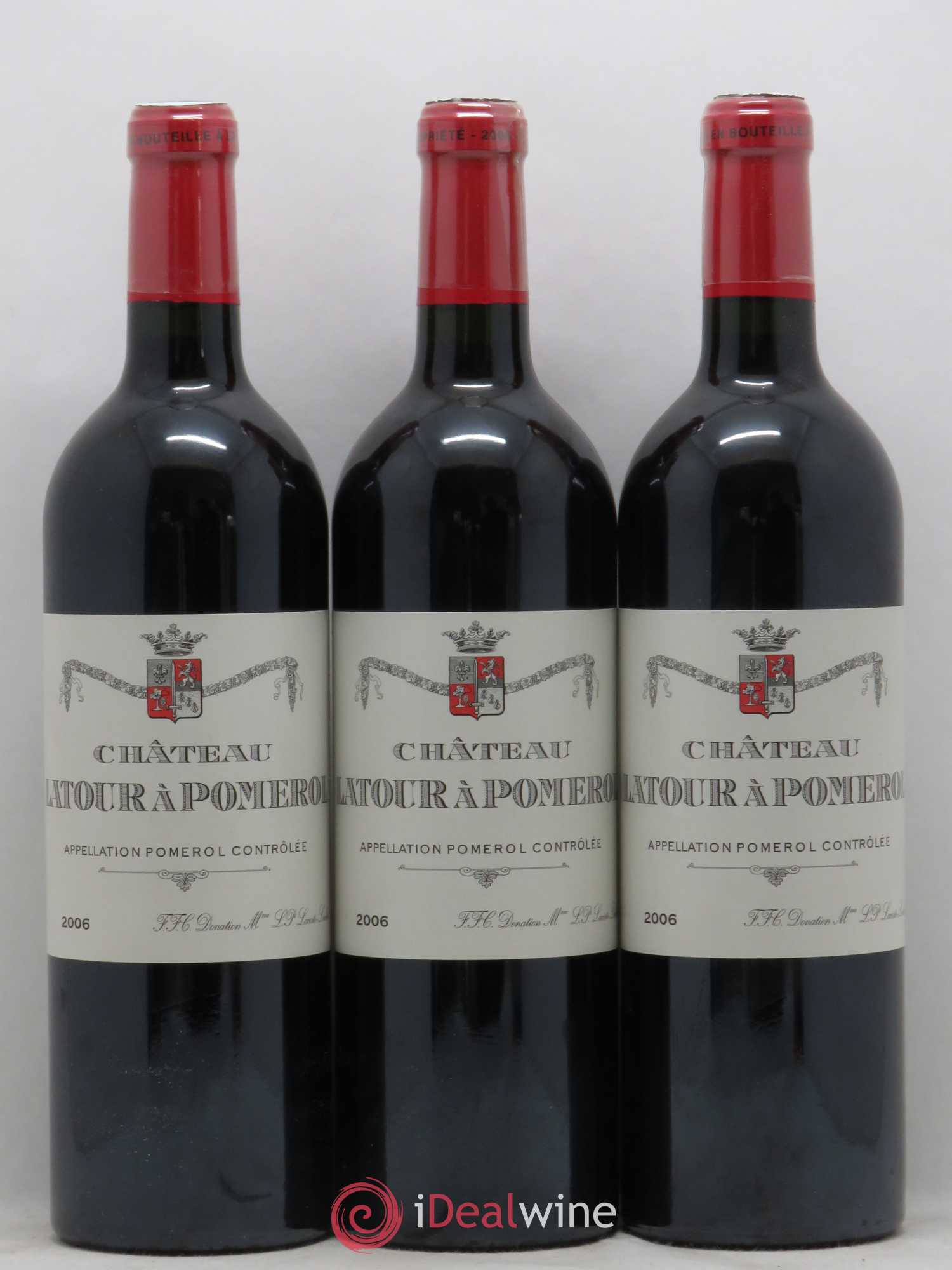 Château Latour à Pomerol 2006 - Lot de 12 bouteilles - 2