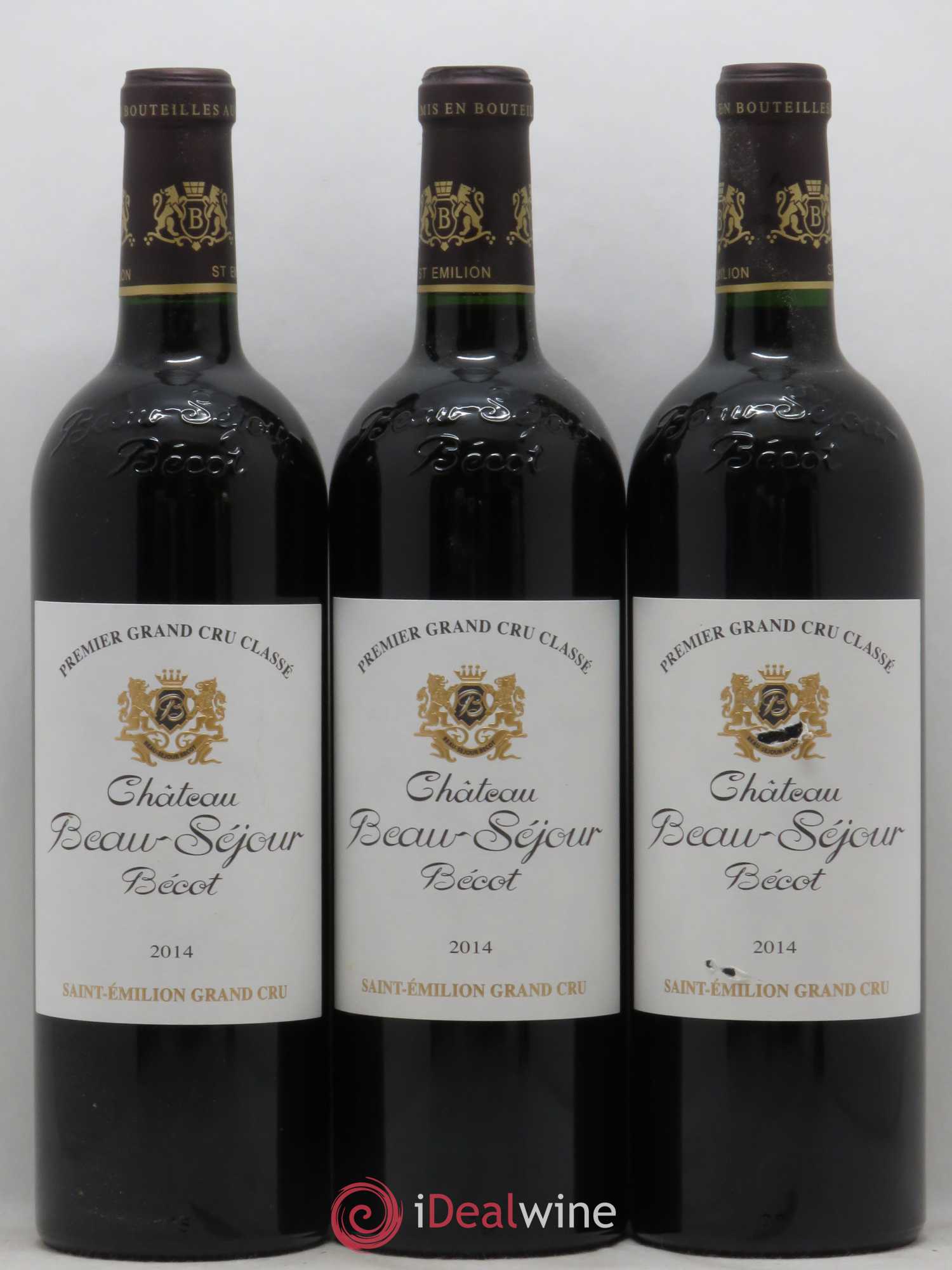 Château Beau-Séjour Bécot 1er Grand Cru Classé B 2014 - Lot de 12 bouteilles - 2