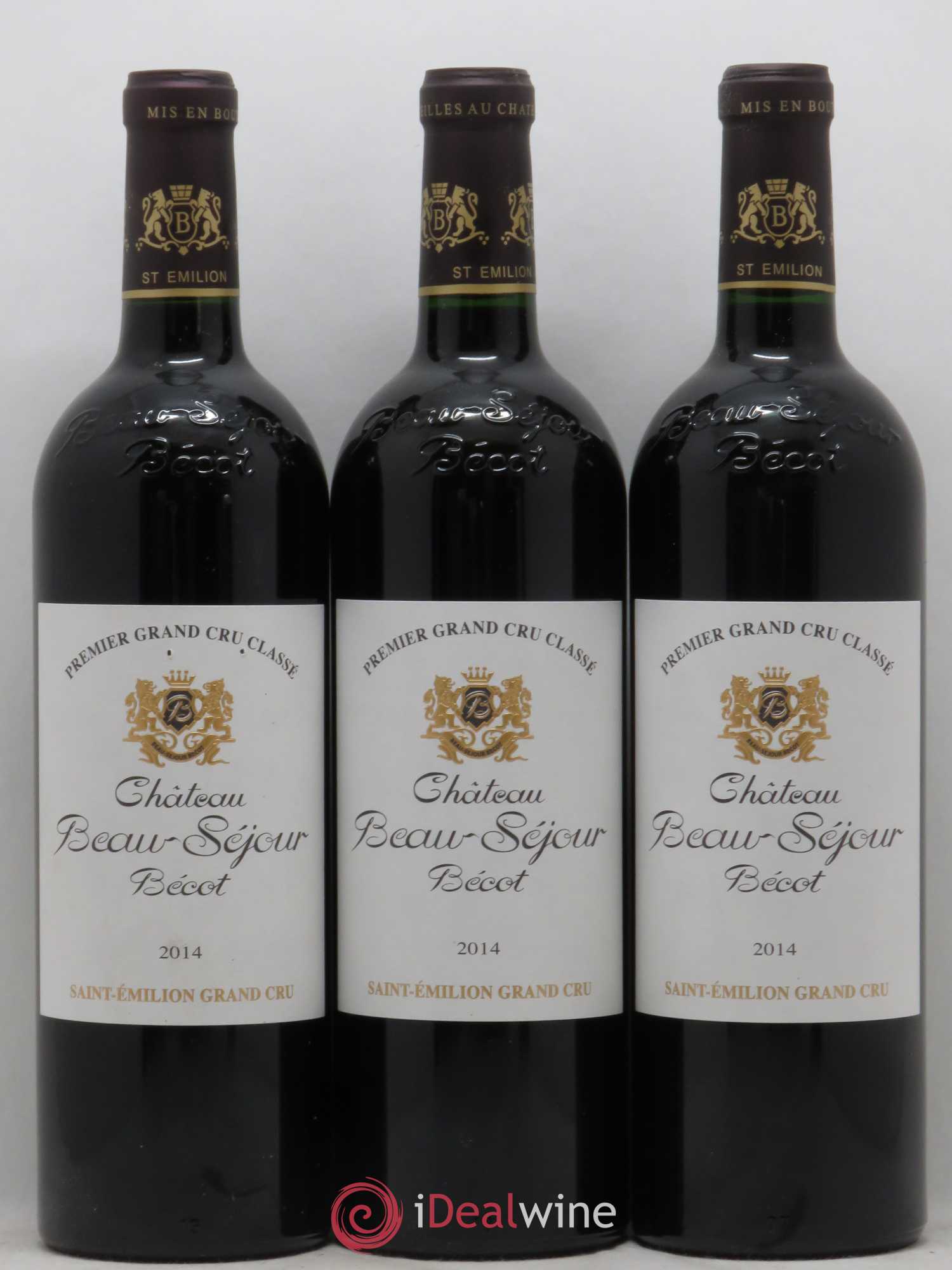Château Beau-Séjour Bécot 1er Grand Cru Classé B 2014 - Lot de 12 bouteilles - 3