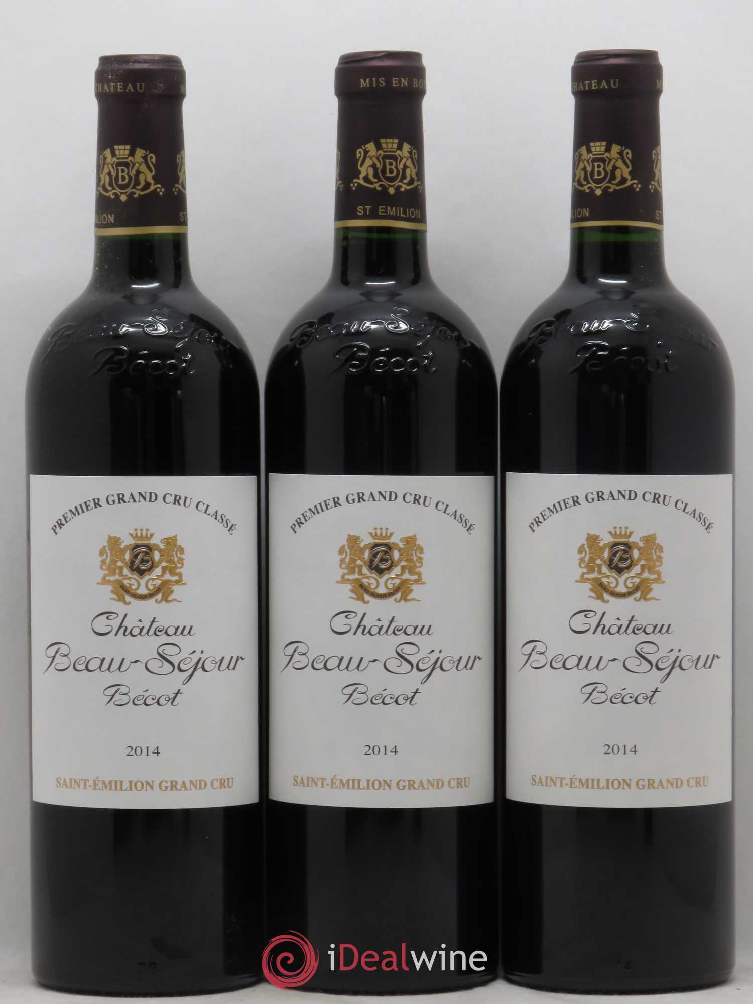 Château Beau-Séjour Bécot 1er Grand Cru Classé B 2014 - Lot de 12 bouteilles - 4
