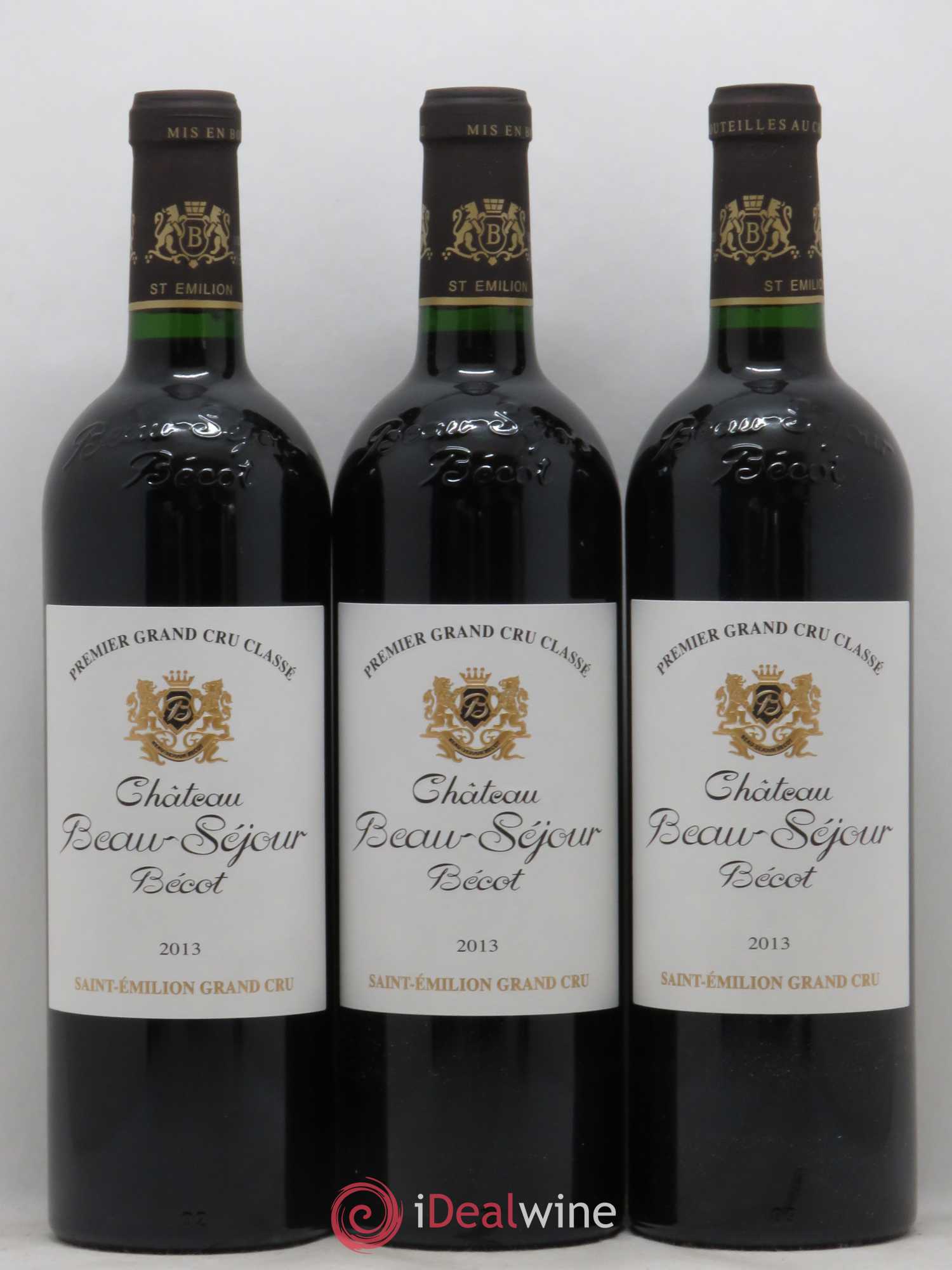 Château Beau-Séjour Bécot 1er Grand Cru Classé B 2013 - Lot de 12 bouteilles - 2