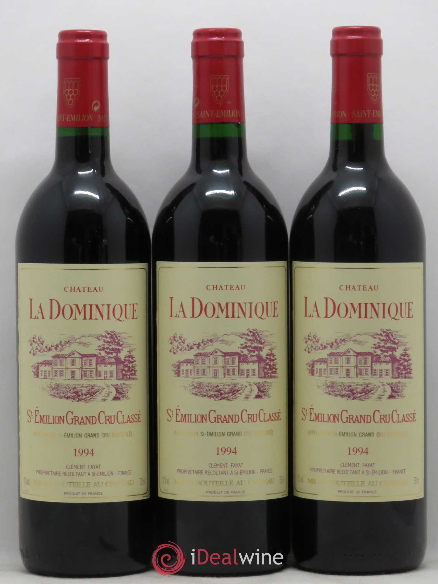 Château la Dominique Grand Cru Classé 1994 - Lot de 12 bouteilles - 3