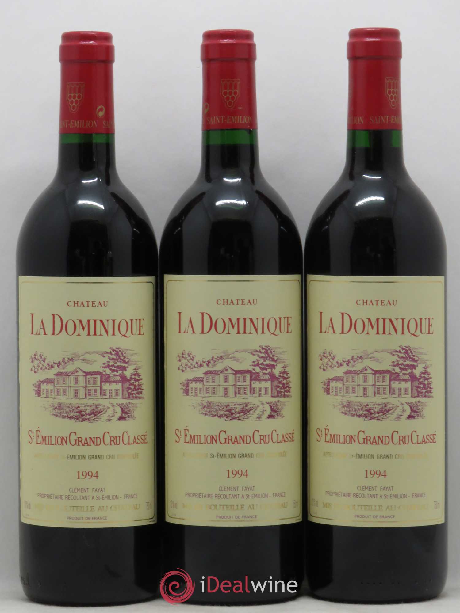Château la Dominique Grand Cru Classé 1994 - Lot de 12 bouteilles - 4