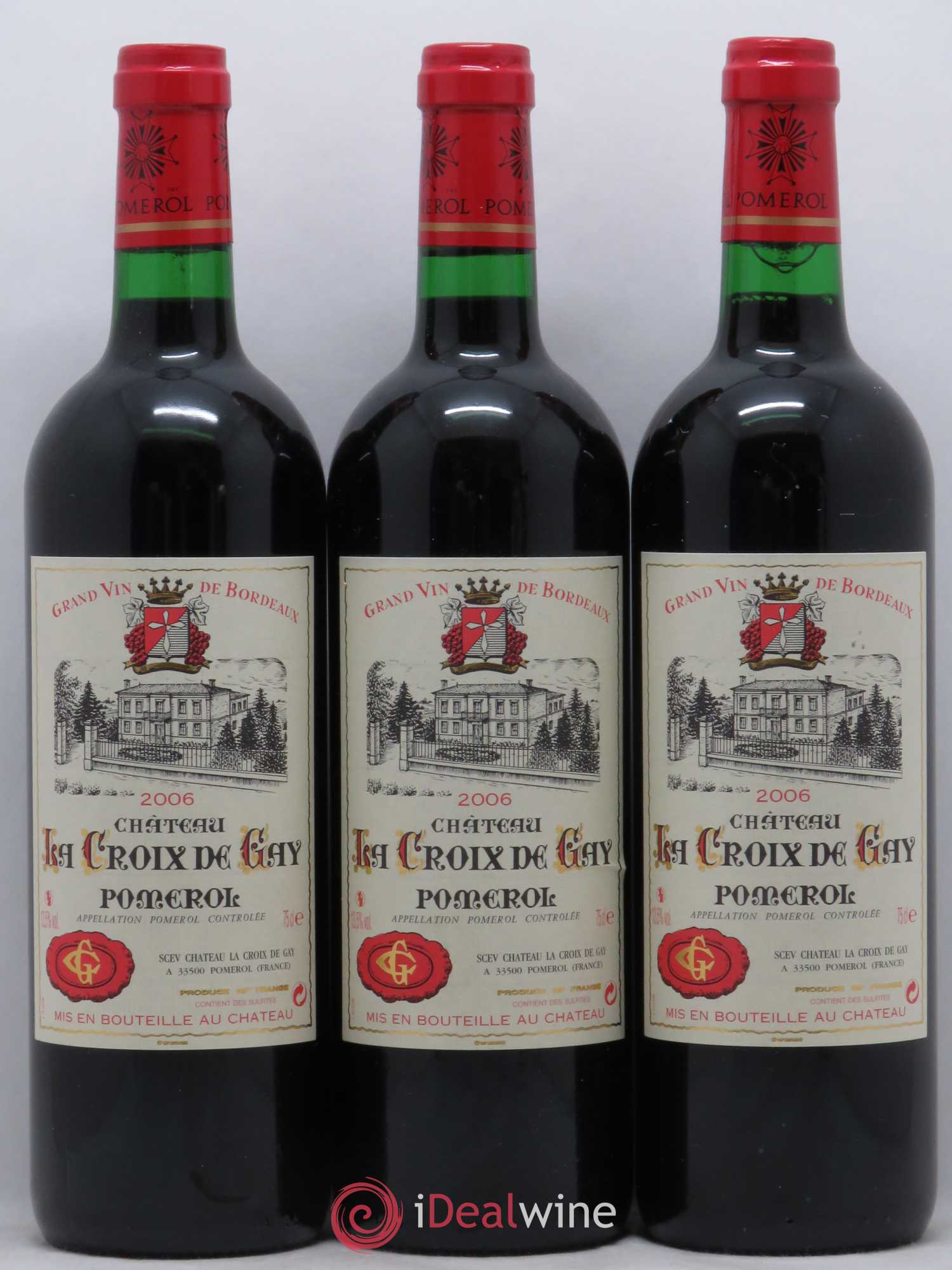 Château la Croix de Gay 2006 - Lot de 12 bouteilles - 1