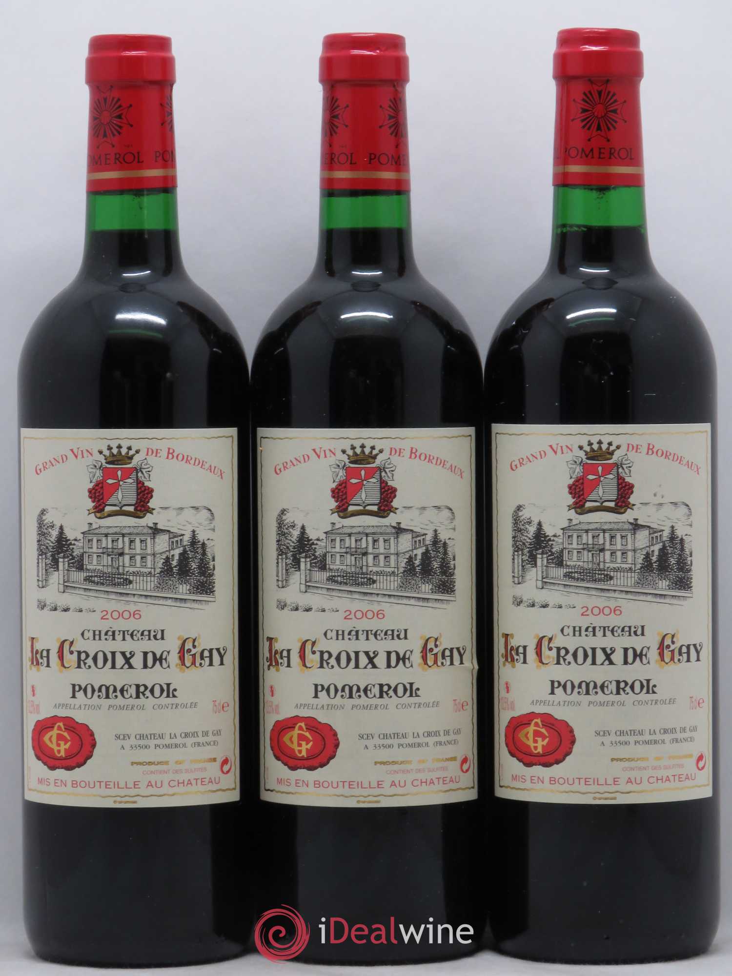 Château la Croix de Gay 2006 - Lot de 12 bouteilles - 2