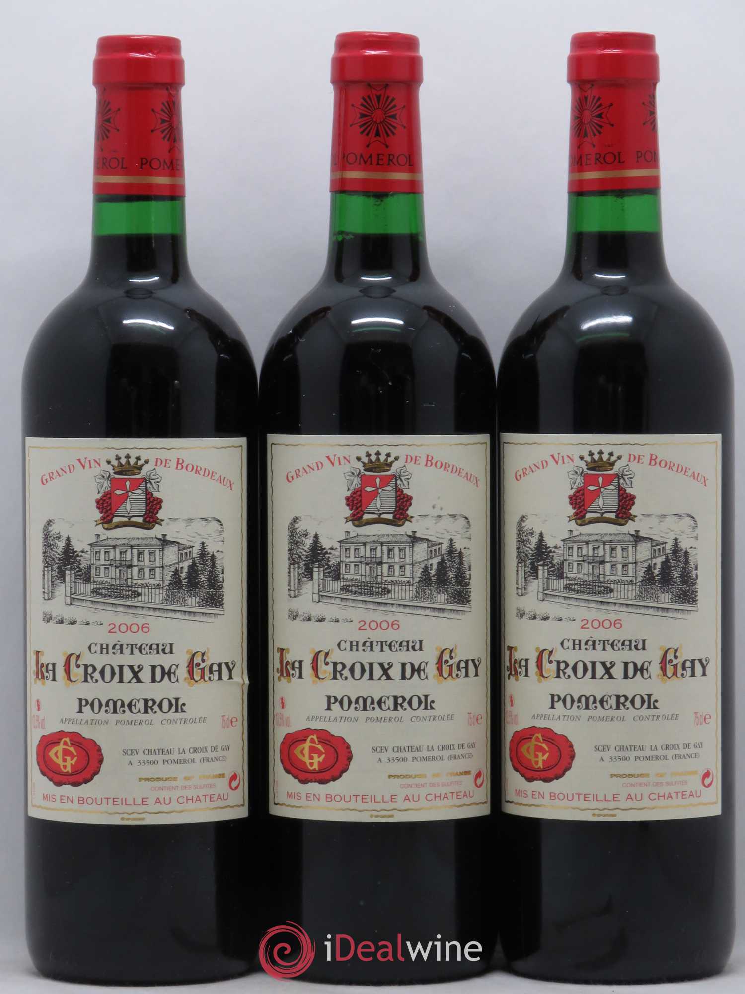 Château la Croix de Gay 2006 - Lot de 12 bouteilles - 3