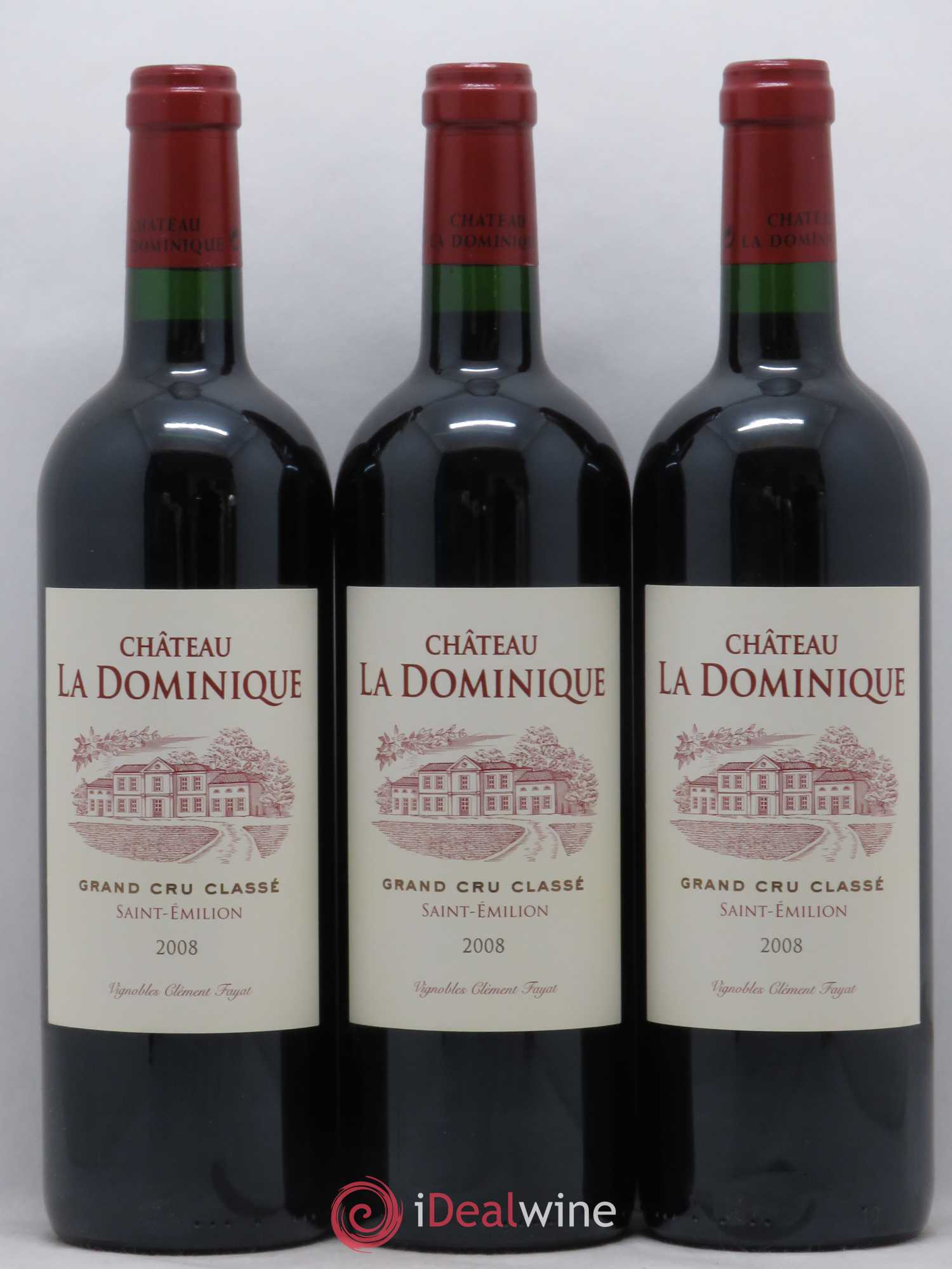 Château la Dominique Grand Cru Classé 2008 - Lot de 12 bouteilles - 3