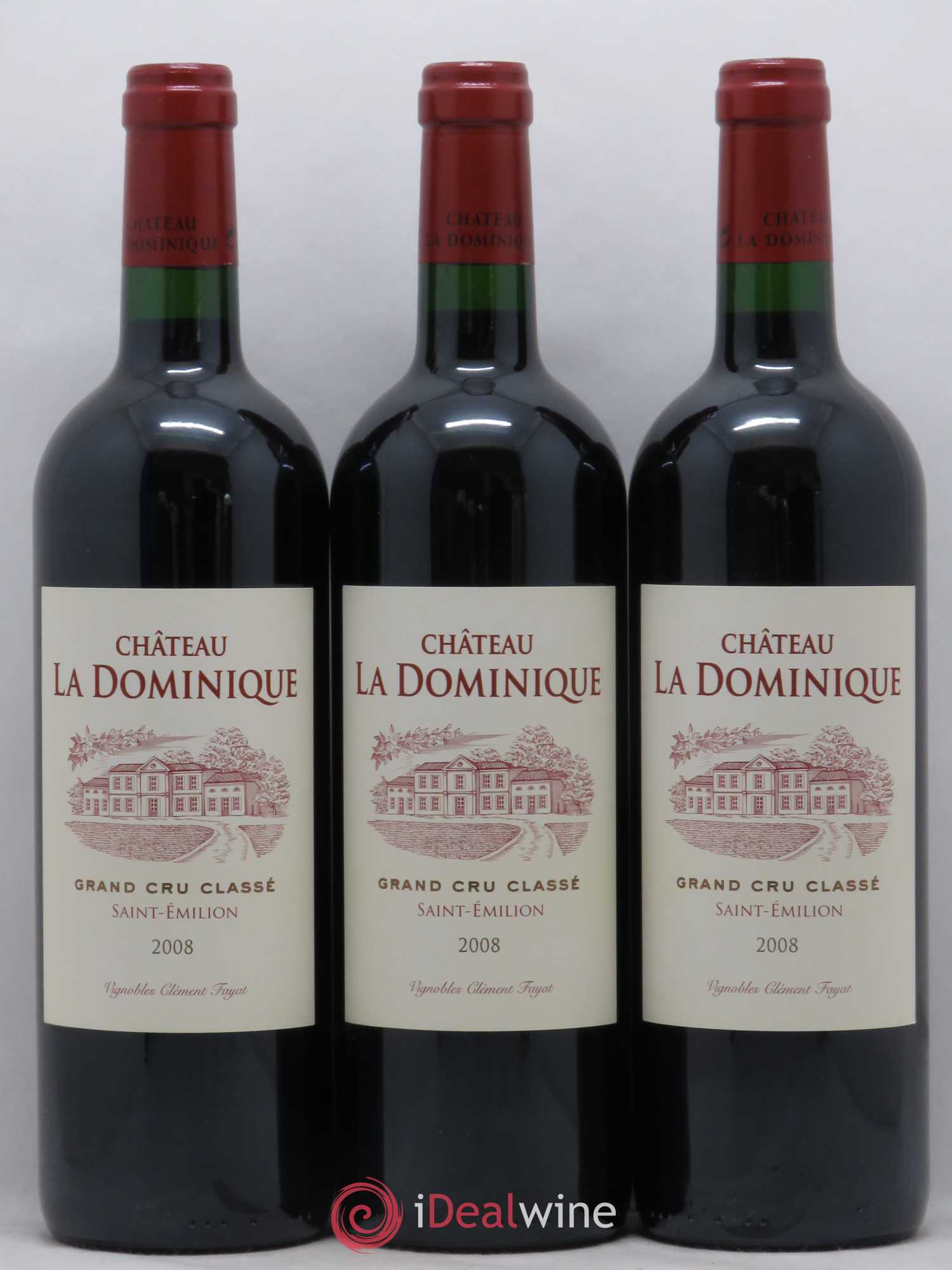 Château la Dominique Grand Cru Classé 2008 - Lot de 12 bouteilles - 4