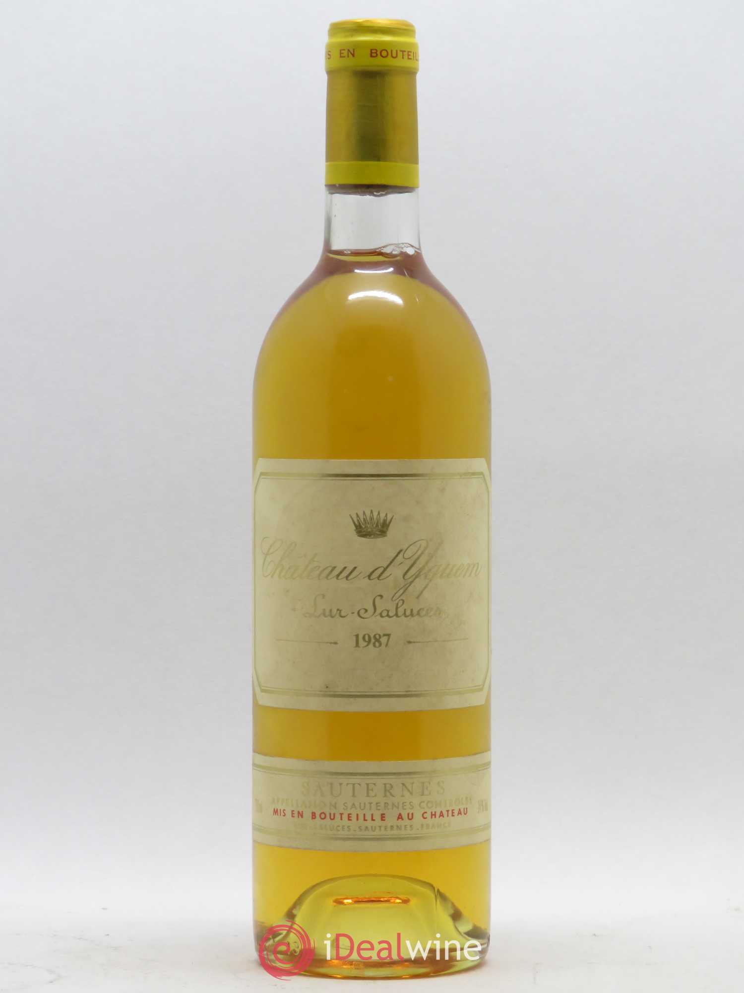 Château d' Yquem 1er Cru Classé Supérieur 1987 - Lotto di 1 bottiglia - 0