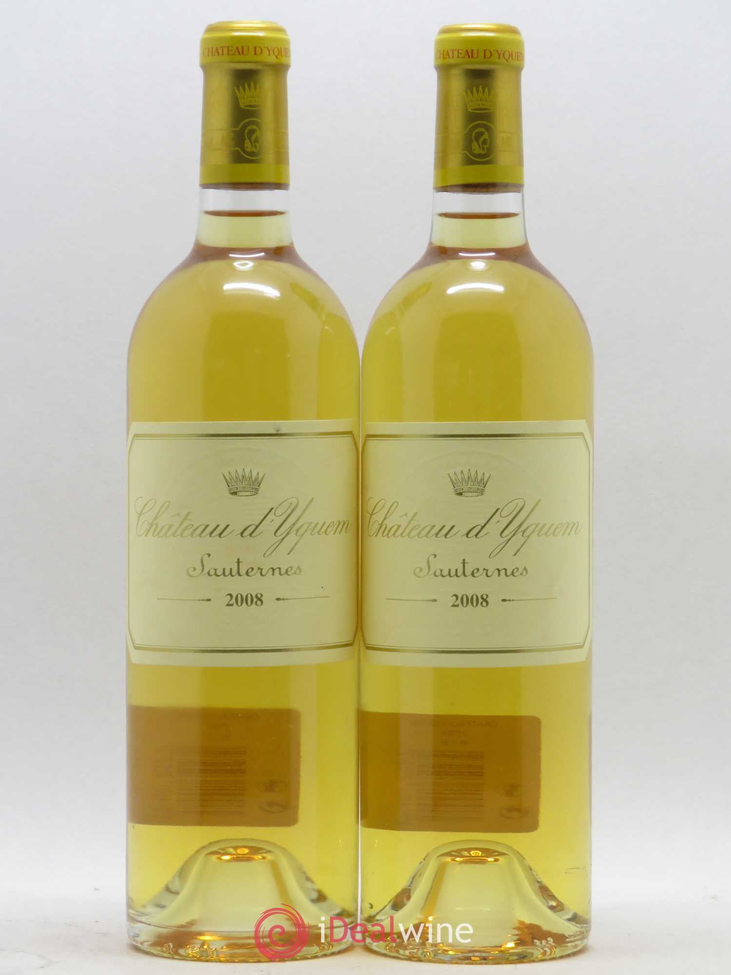 Château d' Yquem 1er Cru Classé Supérieur 2008 - Lotto di 2 bottiglie - 0